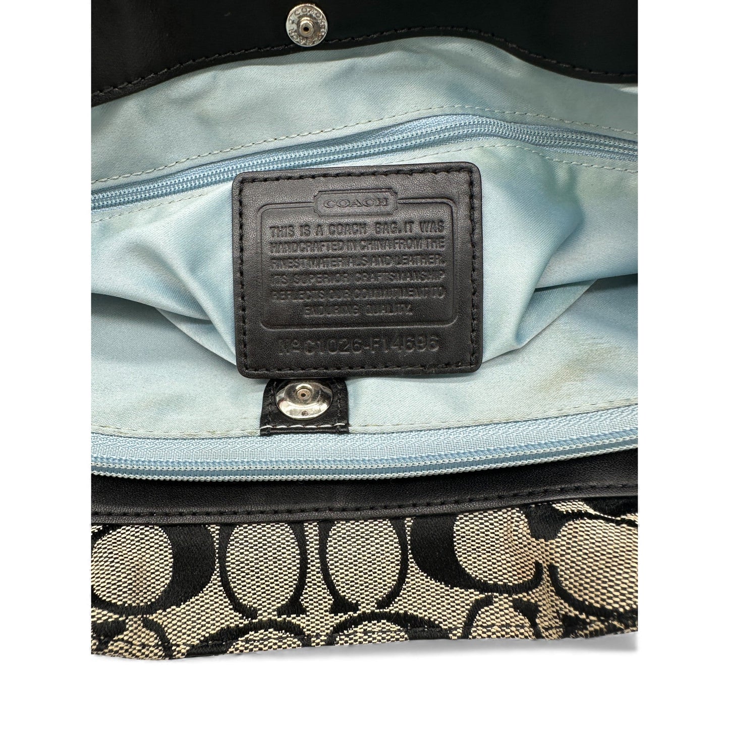 Vintage Coach F14696 Penelope Tote Shoulder Bag - Thanks it's Vintage