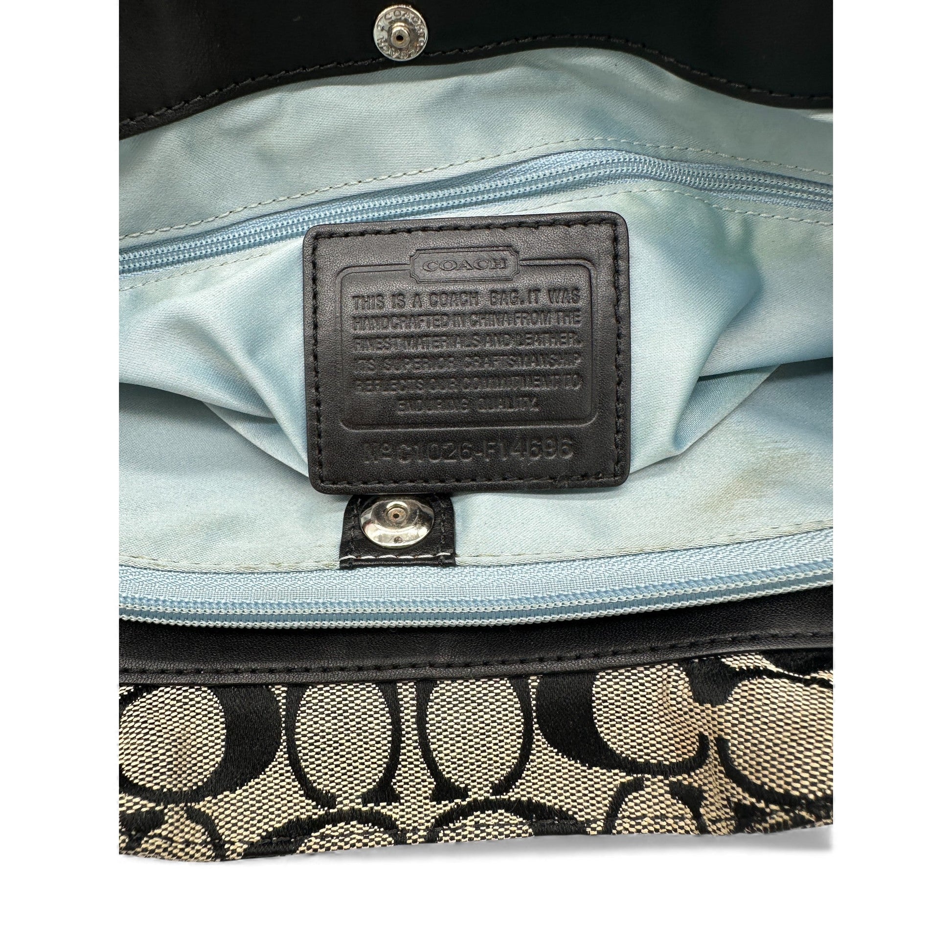 Vintage Coach F14696 Penelope Tote Shoulder Bag - Thanks it's Vintage