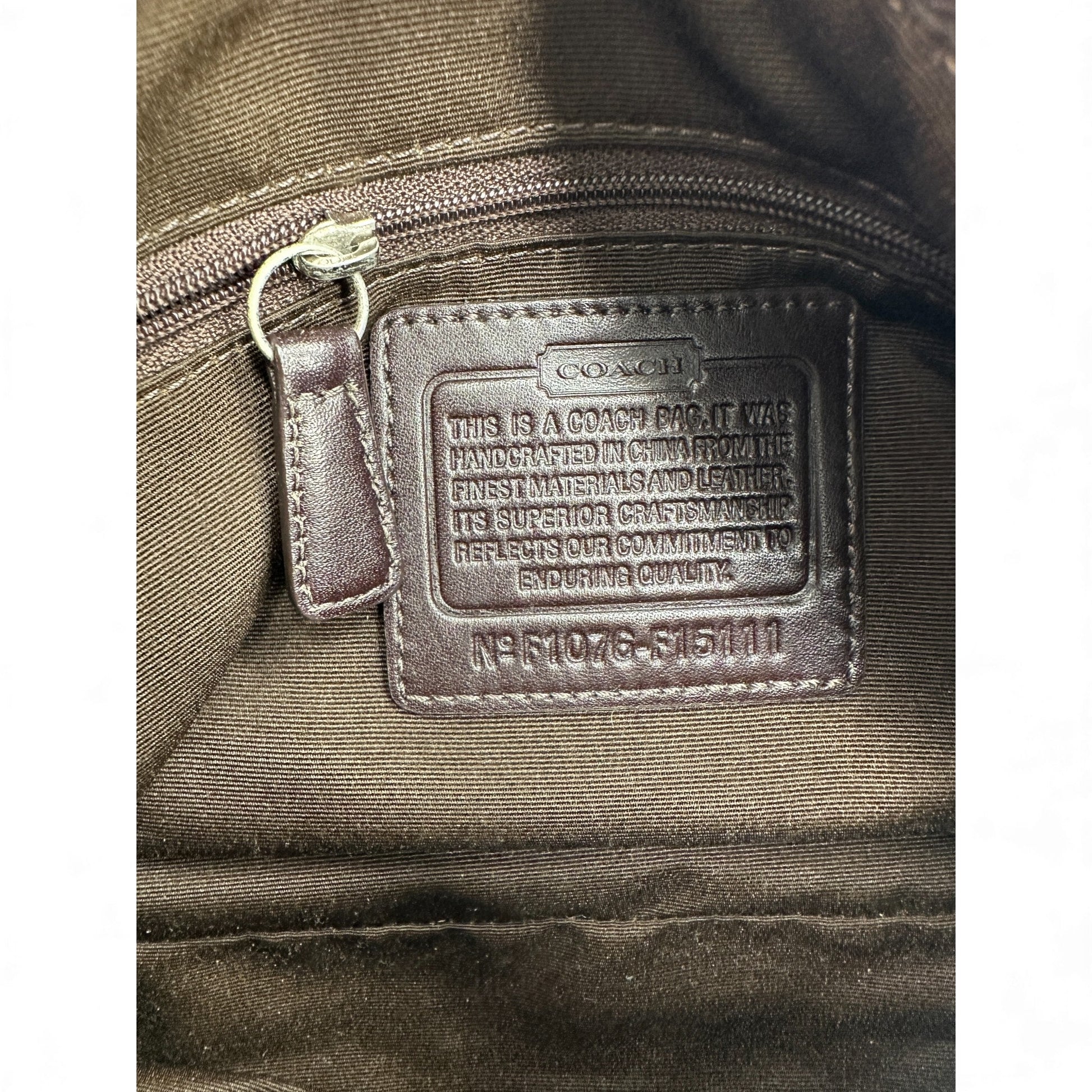 Vintage Coach F15111 Shoulder Bag - Thanks it's Vintage