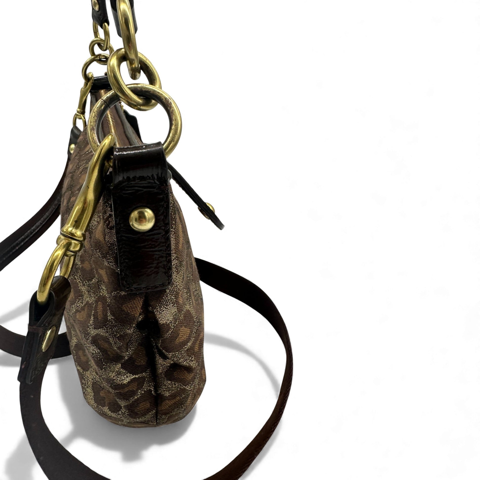 Vintage Coach F15521 Leopard Print Shoulder Bag - Thanks it's Vintage