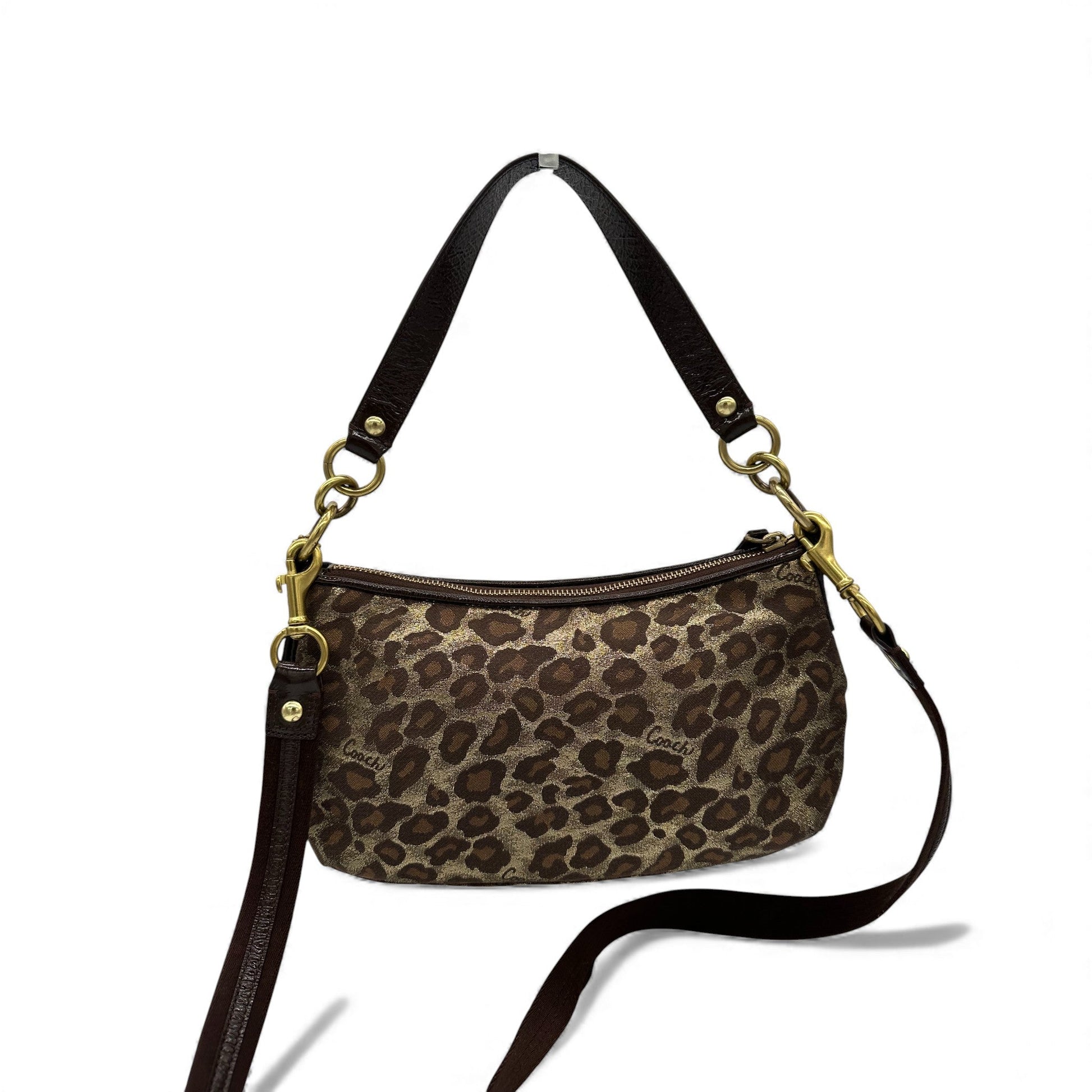 Vintage Coach F15521 Leopard Print Shoulder Bag - Thanks it's Vintage