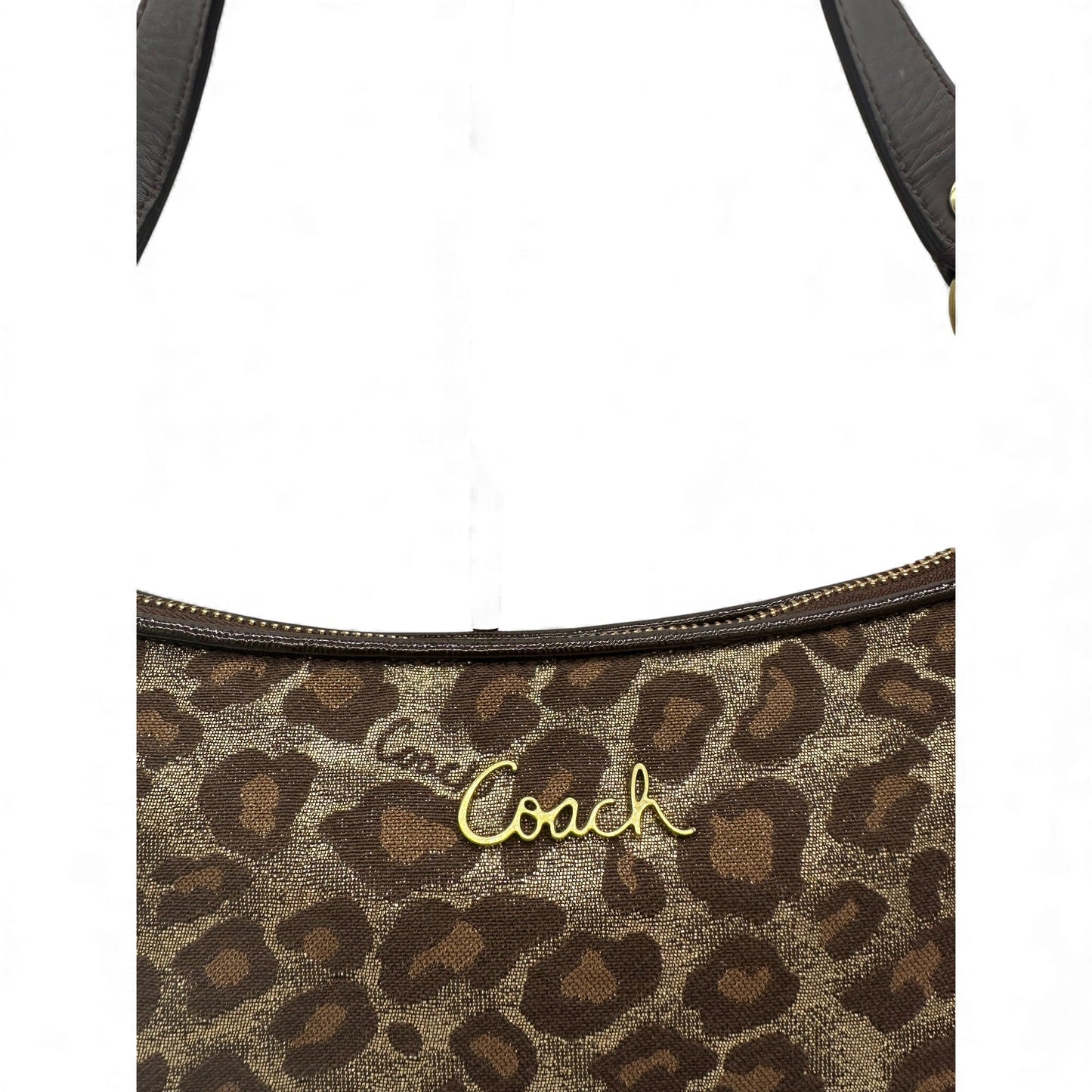 Vintage Coach F15521 Leopard Print Shoulder Bag - Thanks it's Vintage