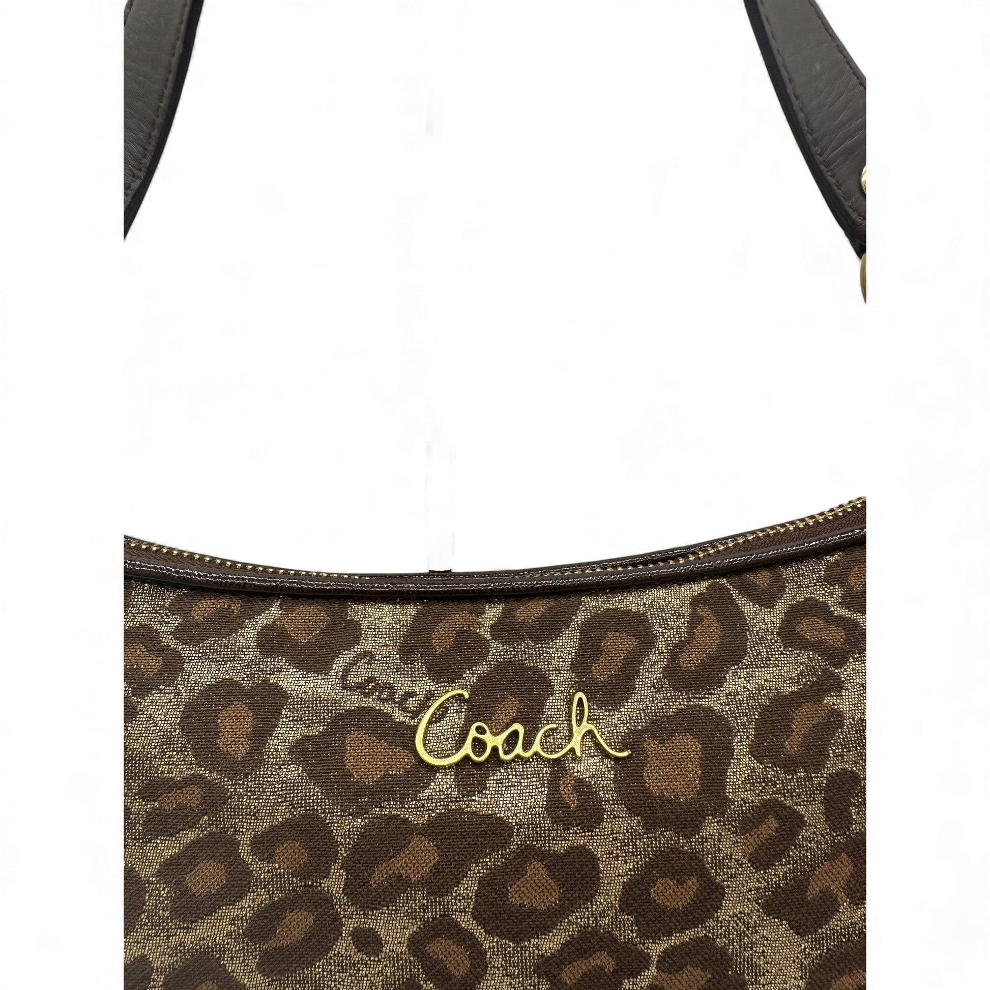 Vintage Coach F15521 Leopard Print Shoulder Bag - Thanks it's Vintage