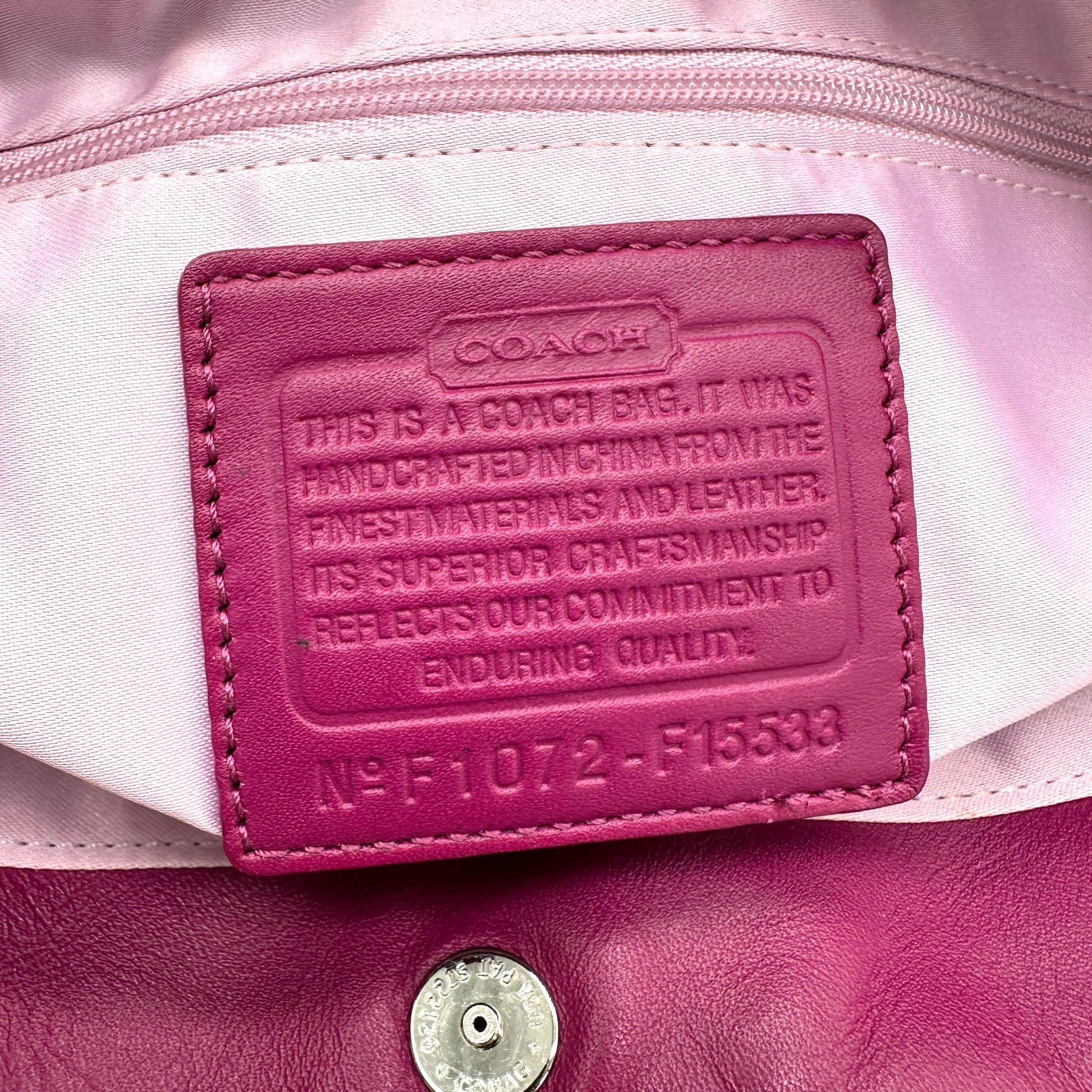 Vintage Coach F15533 Tote Handbag - Thanks it's Vintage