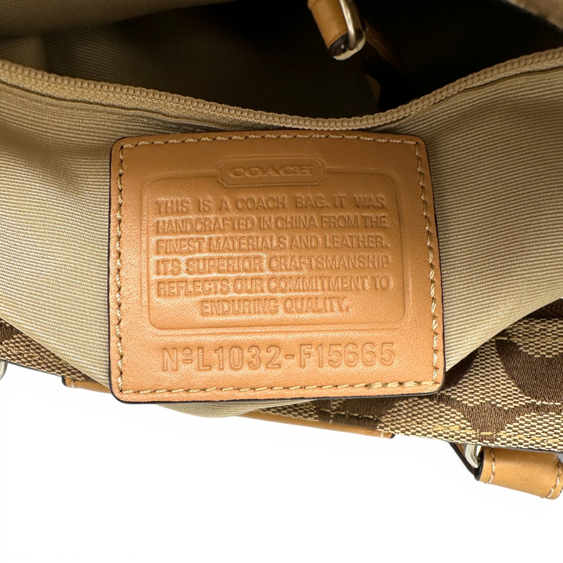 Vintage Coach F15665 Hampton Clip Handbag - Thanks it's Vintage