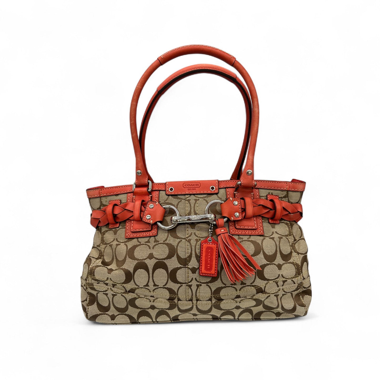 Vintage Coach F15665 Hampton Clip Handbag - Thanks it's Vintage