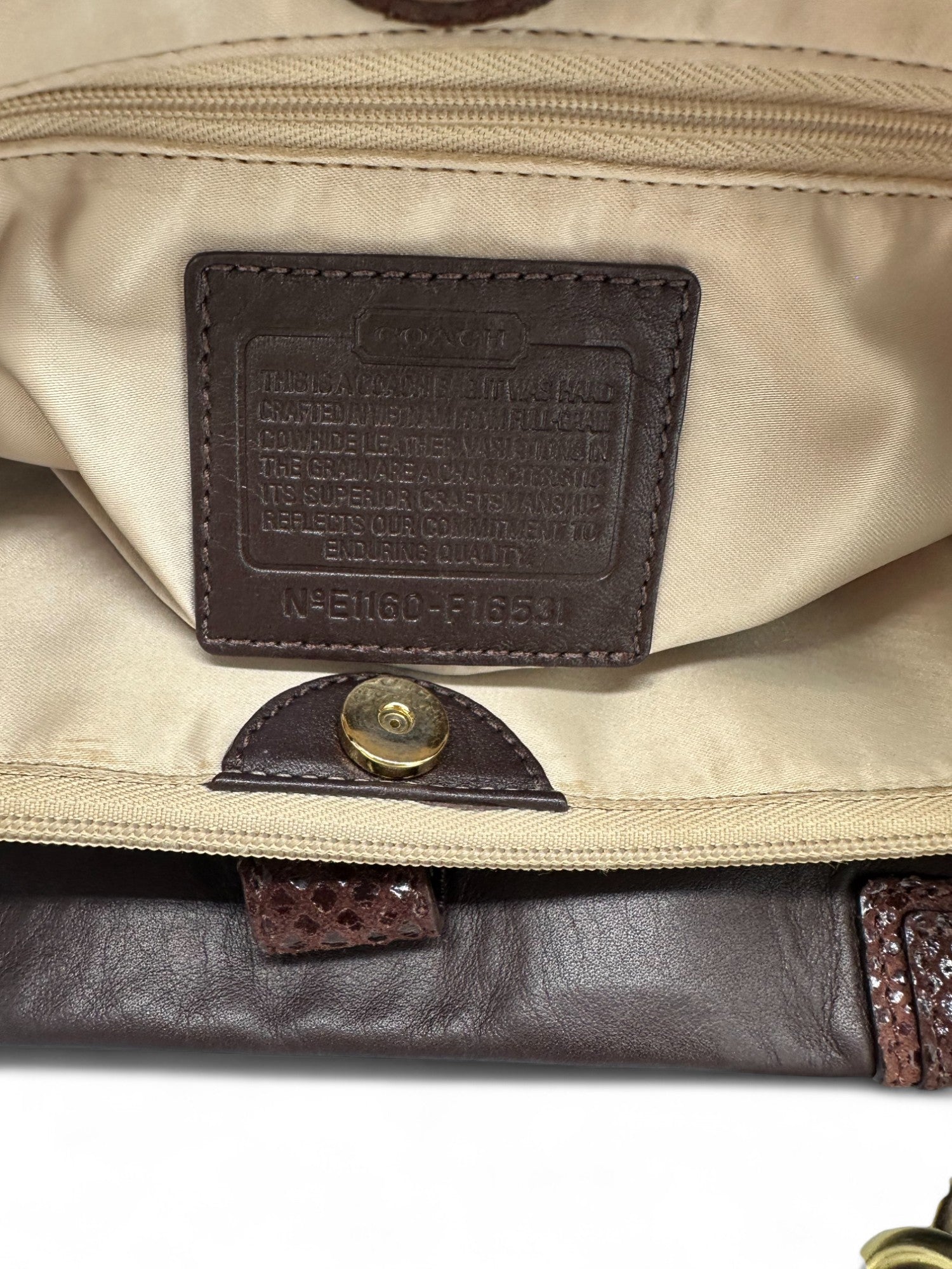 Vintage Coach F16531 Peyton Tote Shoulder Bag - Thanks it's Vintage