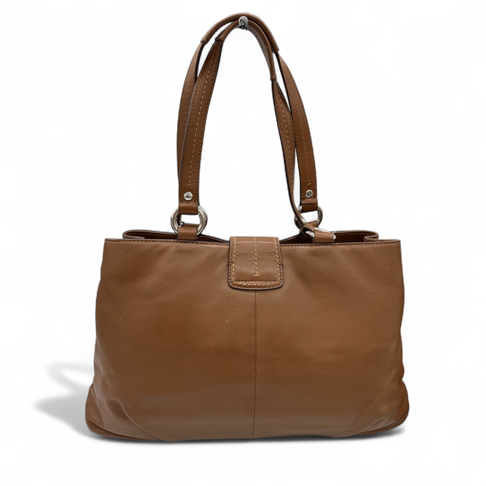 Vintage Coach F17090 Brown Leather Soho Buckle Shoulder Bag - Thanks it's Vintage
