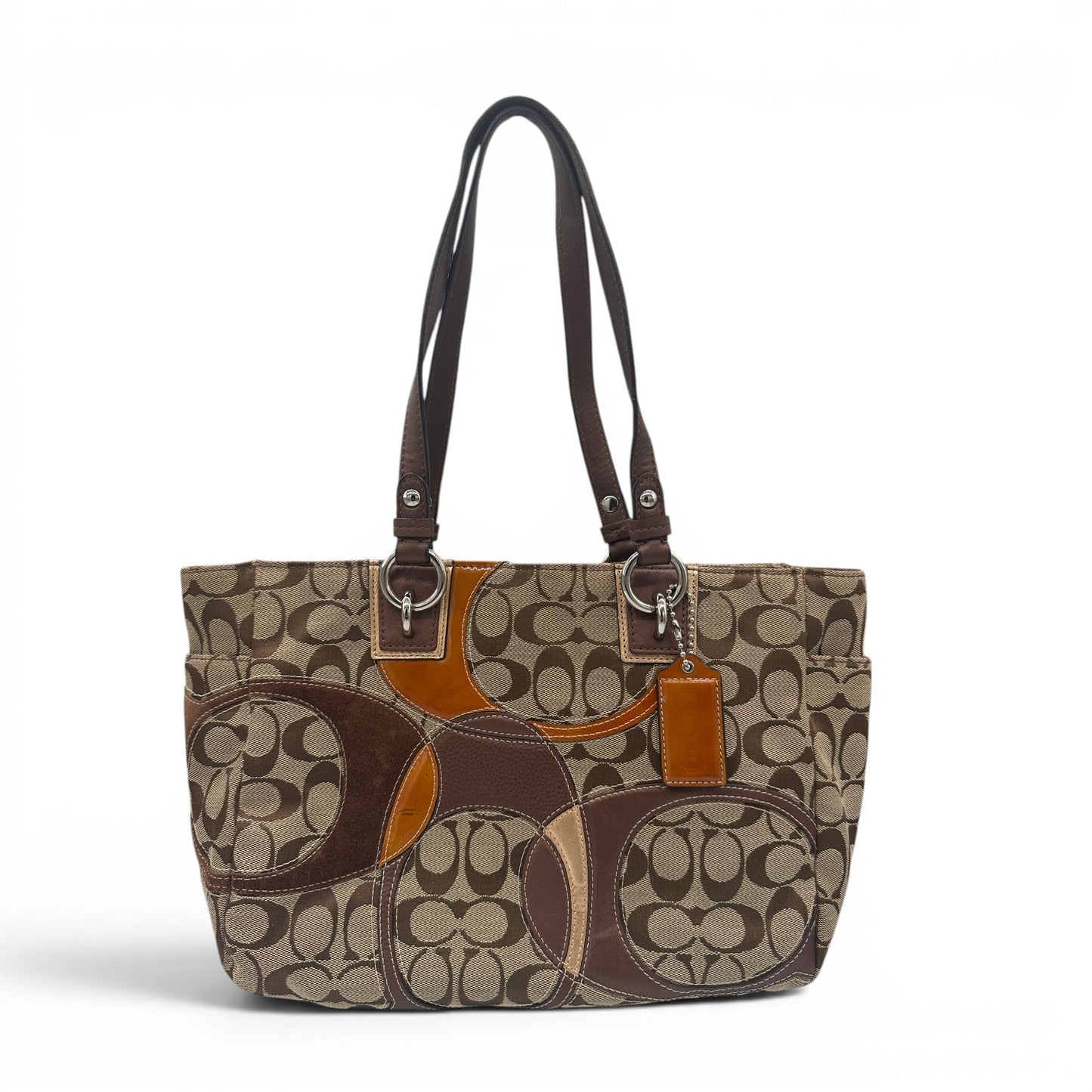 Vintage Coach F17182 Patchwork Tote Handbag - Thanks it's Vintage