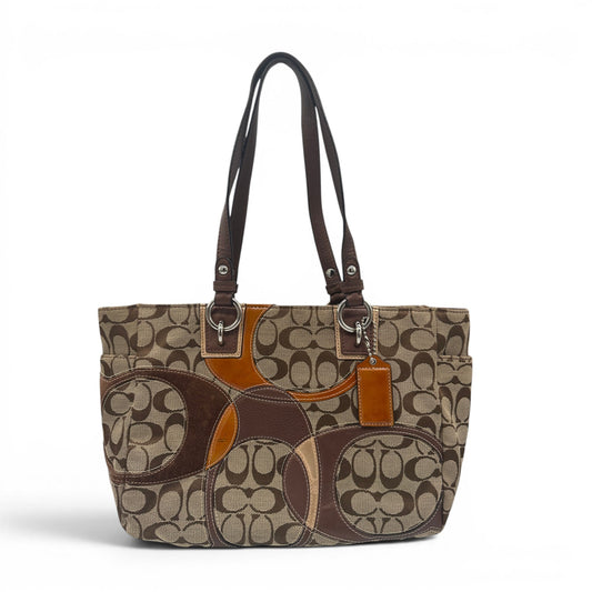 Vintage Coach F17182 Patchwork Tote Handbag - Thanks it's Vintage