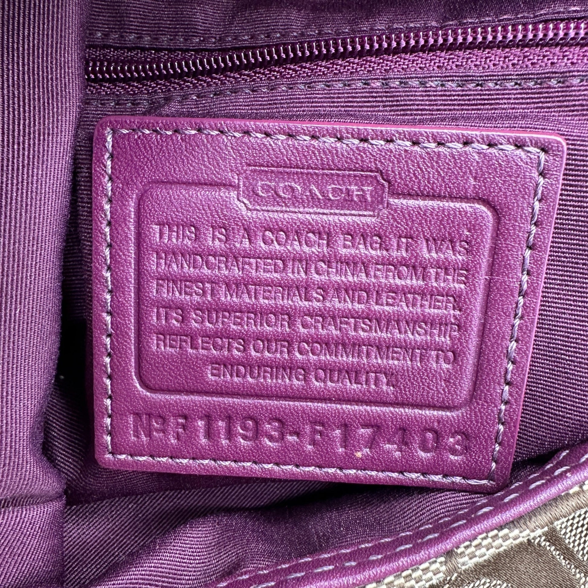 Vintage Coach F17403 Soho Tote Shoulder Bag - Thanks it's Vintage