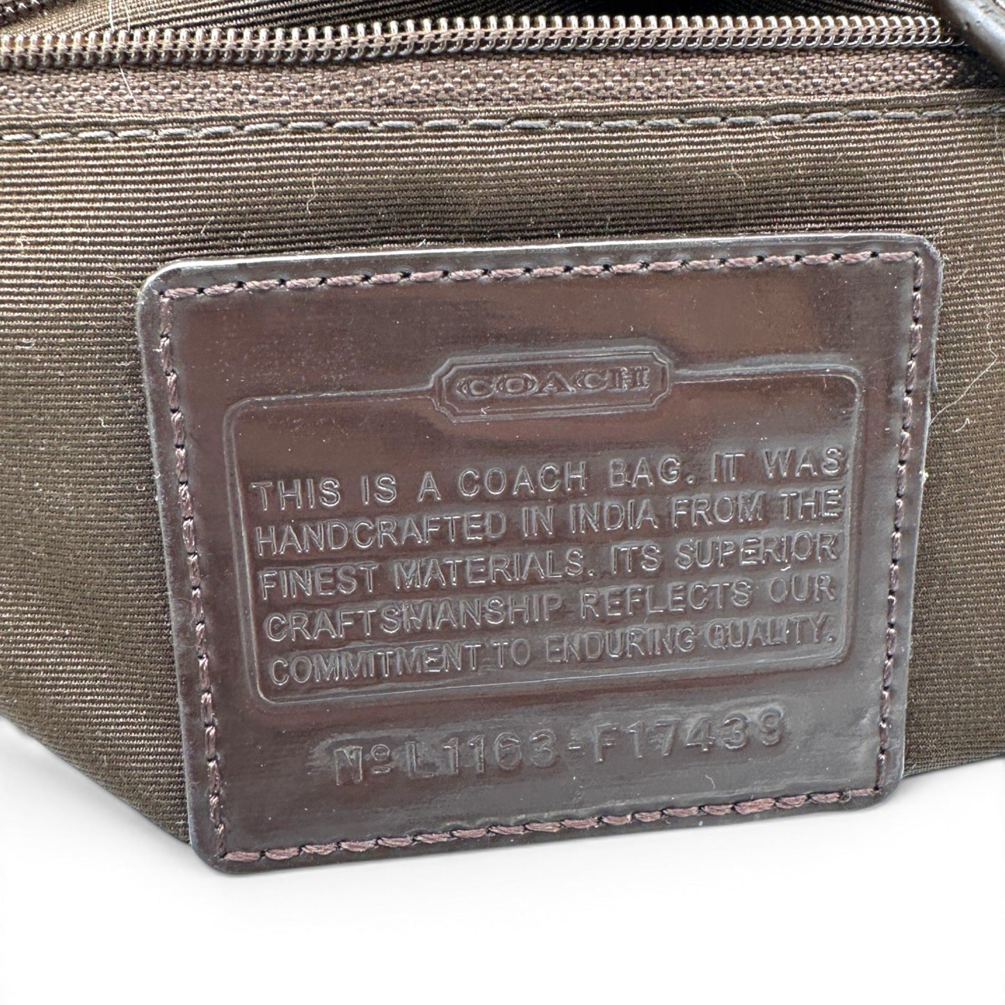Vintage Coach F17439 Shoulder Bag - Thanks it's Vintage