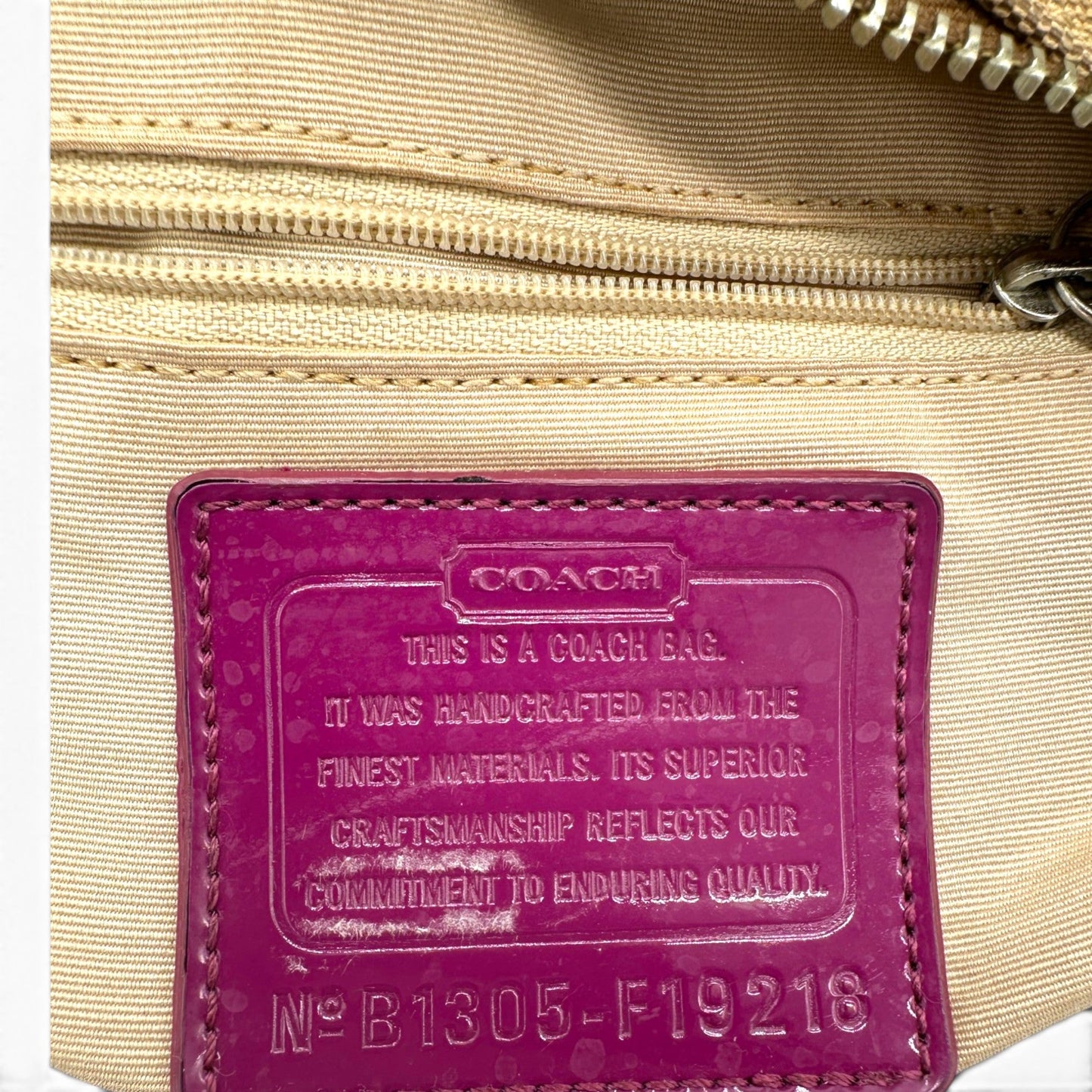 Vintage Coach F19218 Shoulder Bag - Thanks it's Vintage