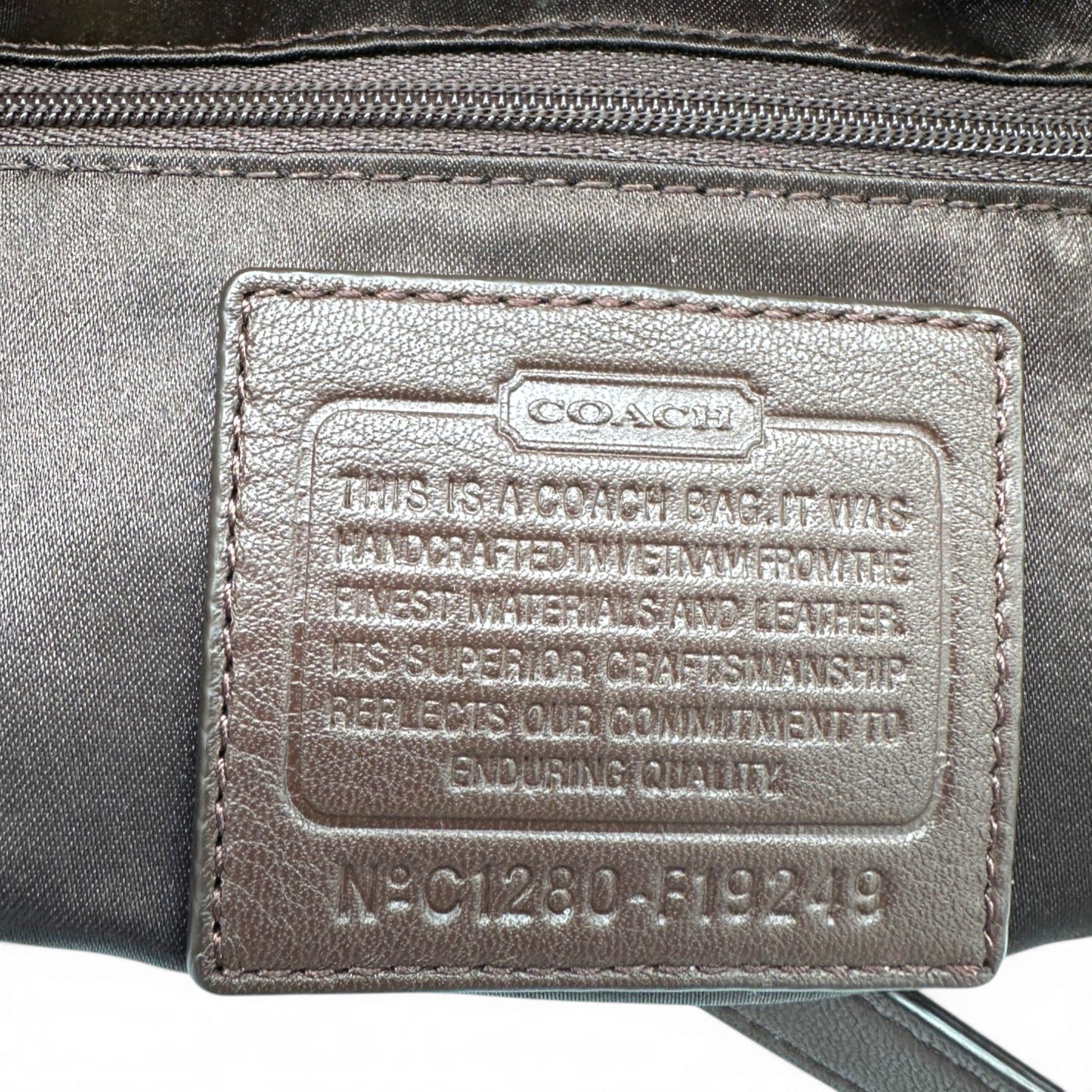 Vintage Coach F19249 Tote Handbag - Thanks it's Vintage