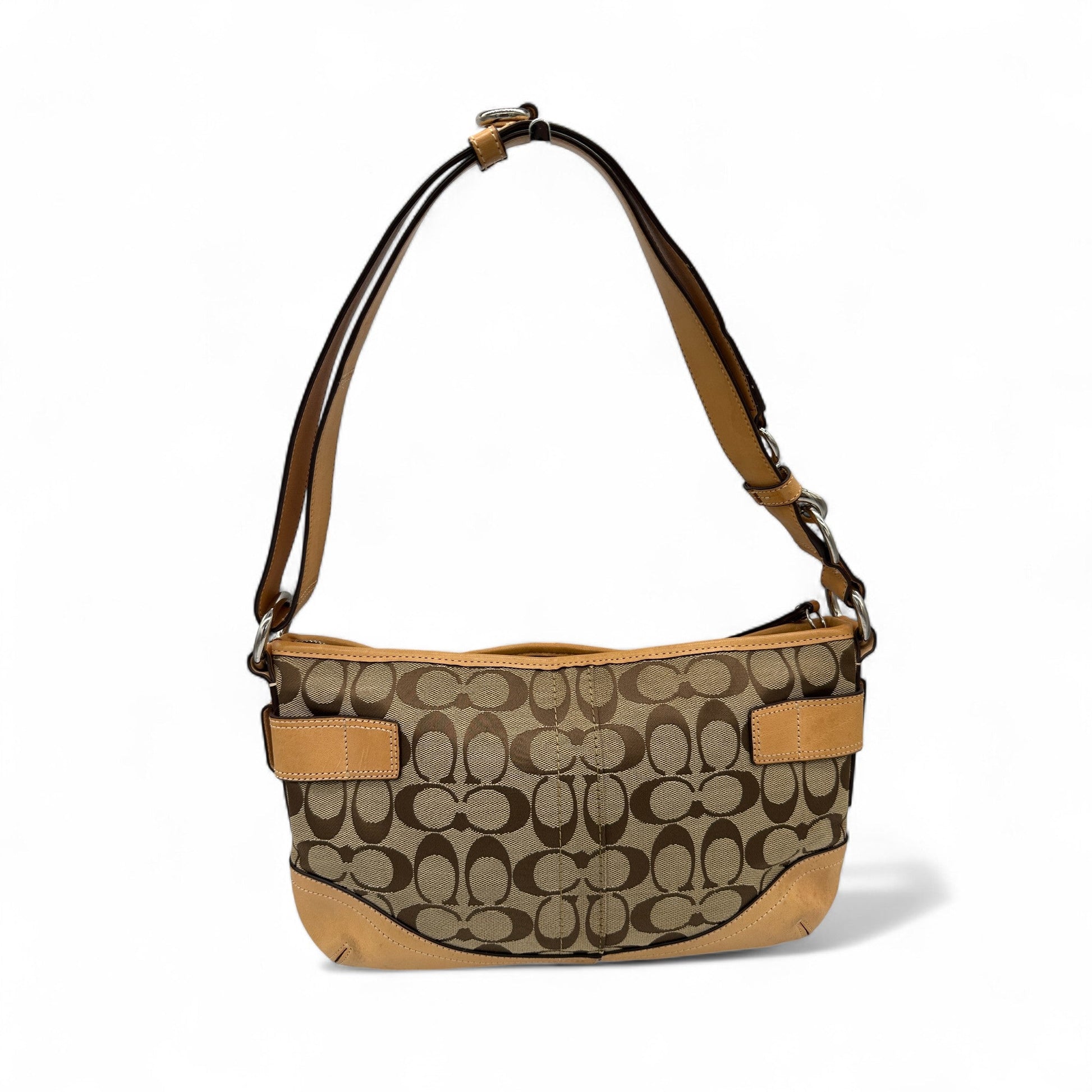 Vintage Coach F19683 Double Buckle Shoulder Bag - Thanks it's Vintage