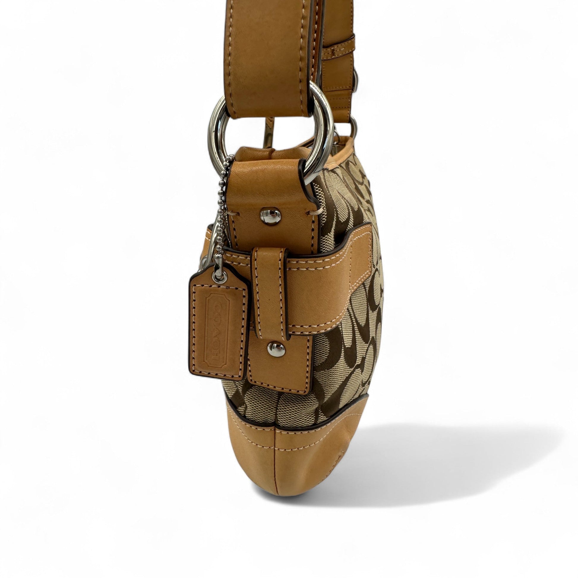 Vintage Coach F19683 Double Buckle Shoulder Bag - Thanks it's Vintage