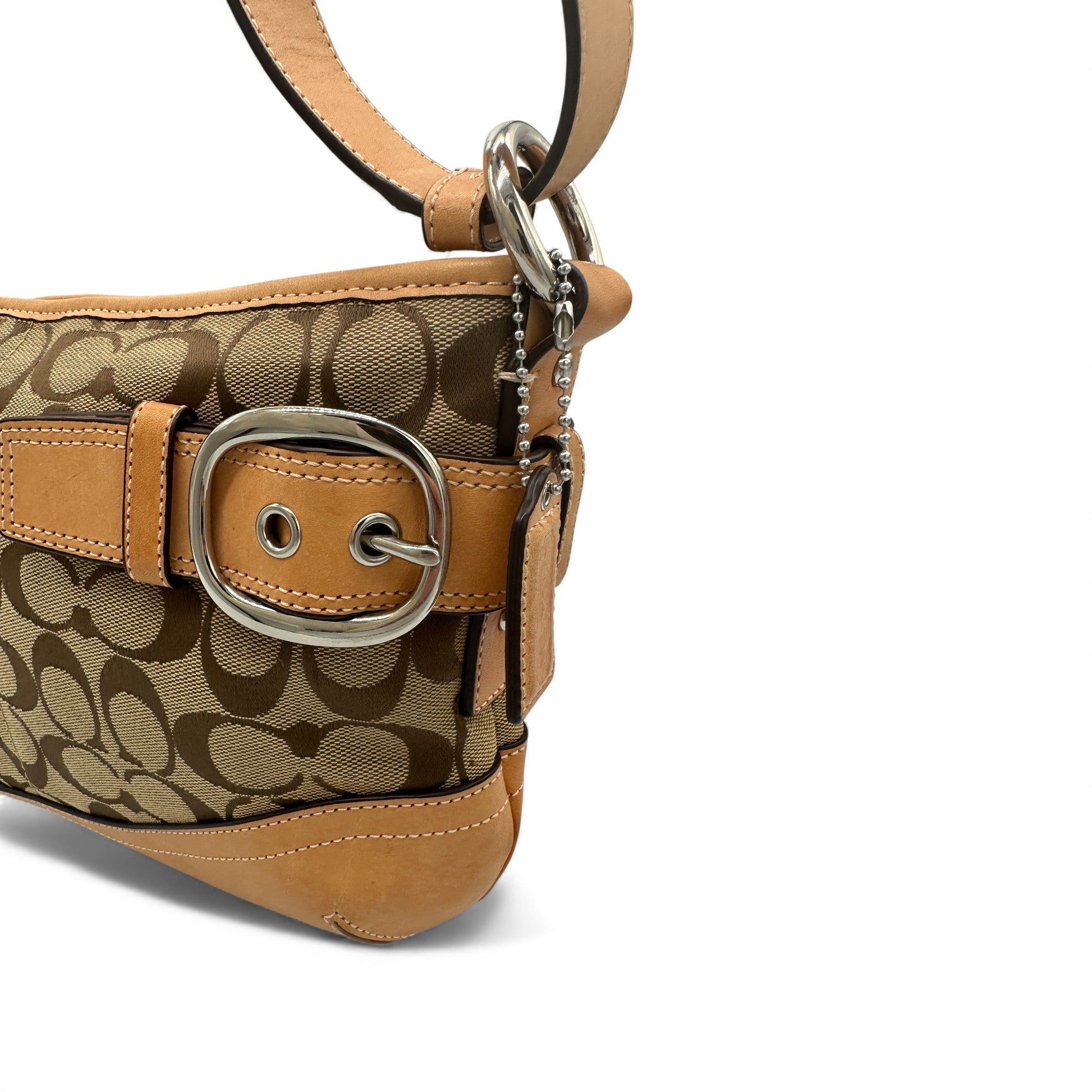 Vintage Coach F19683 Double Buckle Shoulder Bag - Thanks it's Vintage