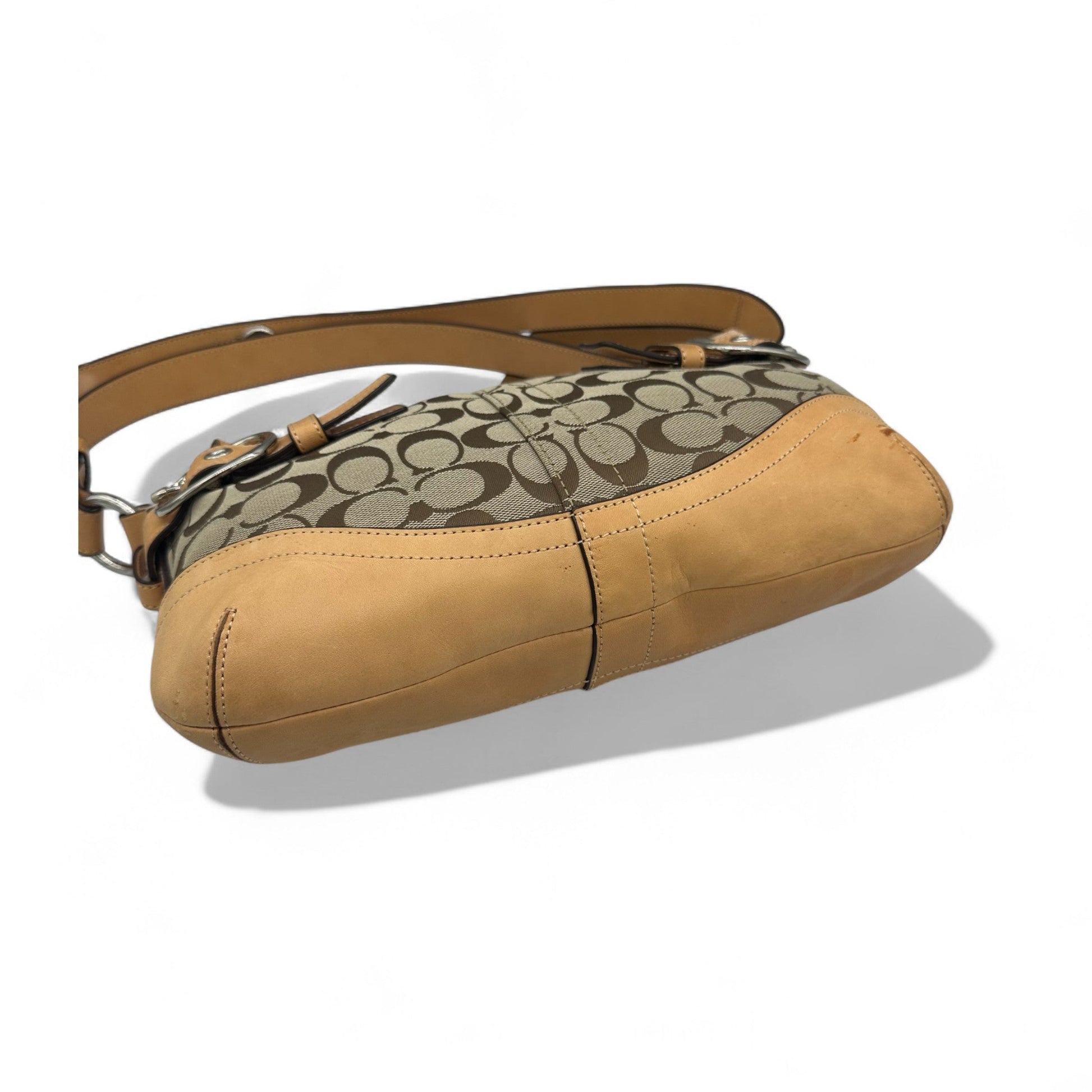 Vintage Coach F19683 Double Buckle Shoulder Bag - Thanks it's Vintage