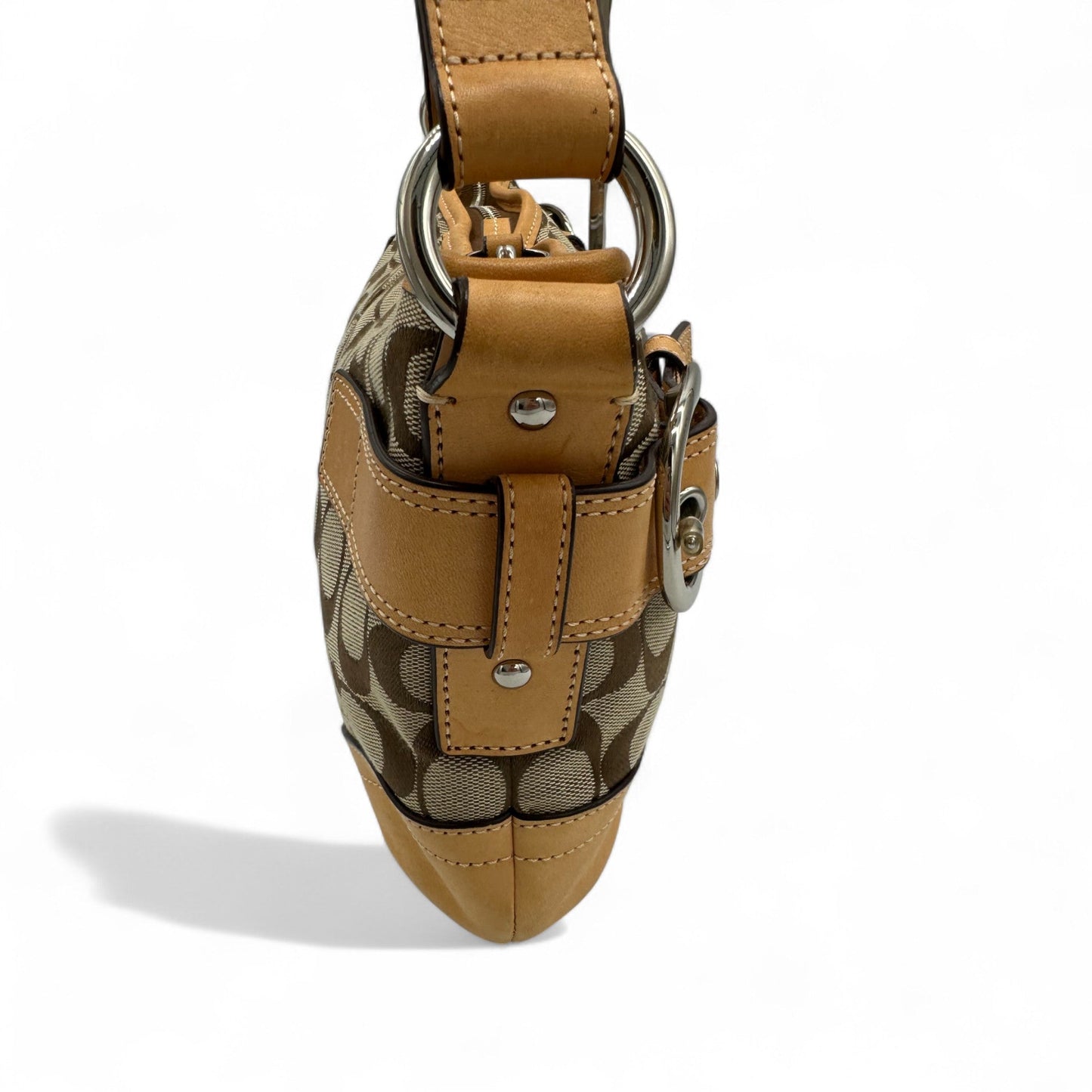 Vintage Coach F19683 Double Buckle Shoulder Bag - Thanks it's Vintage