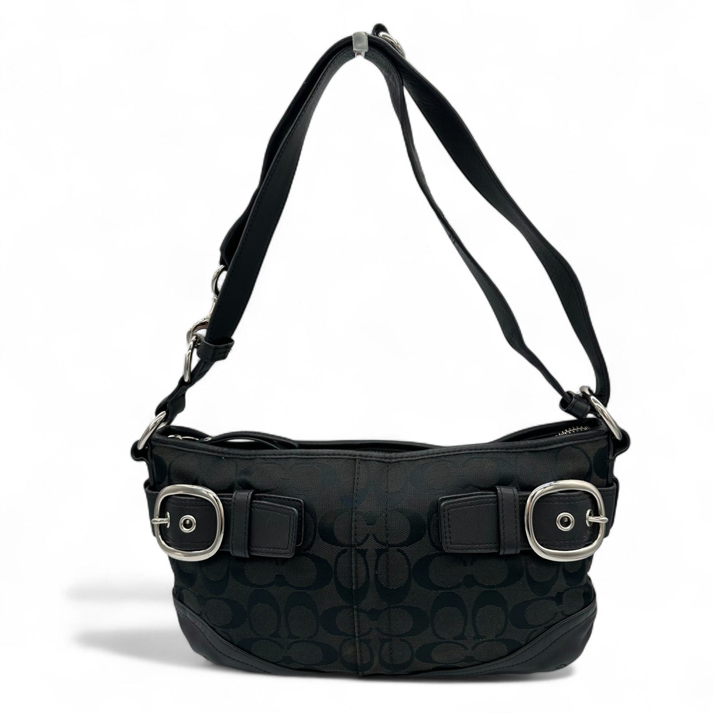 Vintage Coach F19683 Double Buckle Shoulder Bag - Thanks it's Vintage