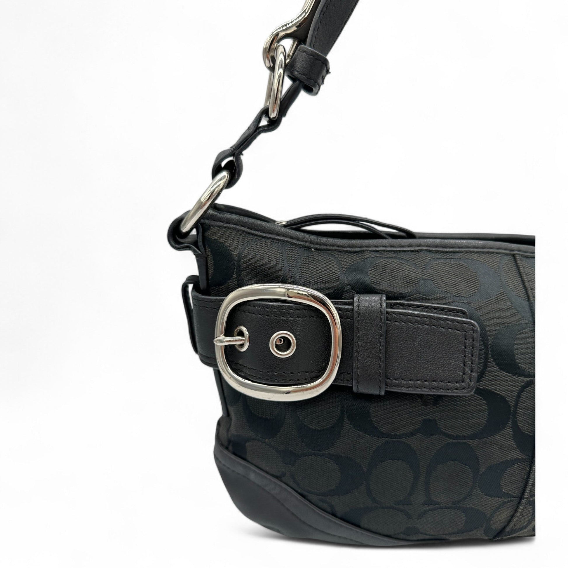 Vintage Coach F19683 Double Buckle Shoulder Bag - Thanks it's Vintage