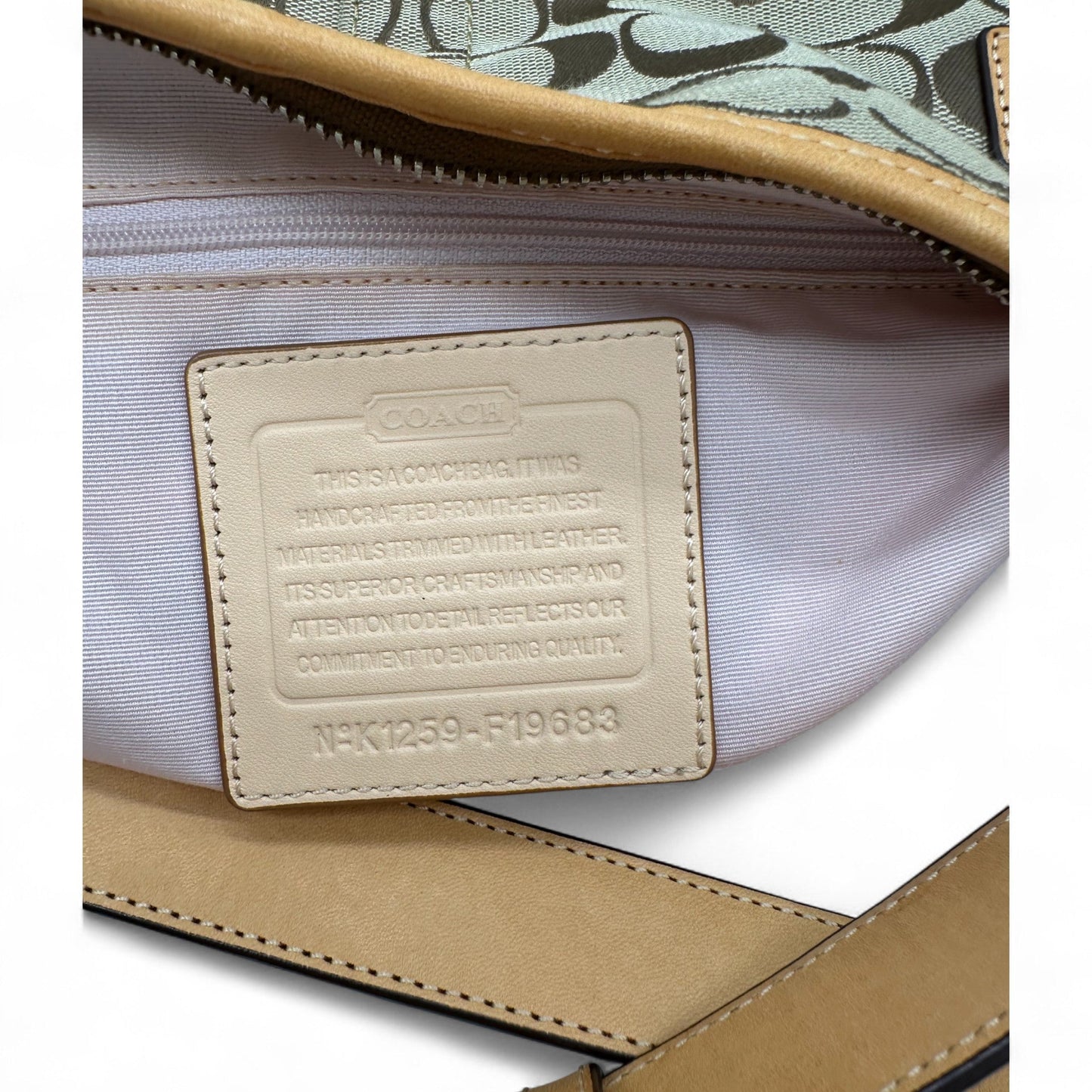 Vintage Coach F19683 Double Buckle Shoulder Bag - Thanks it's Vintage