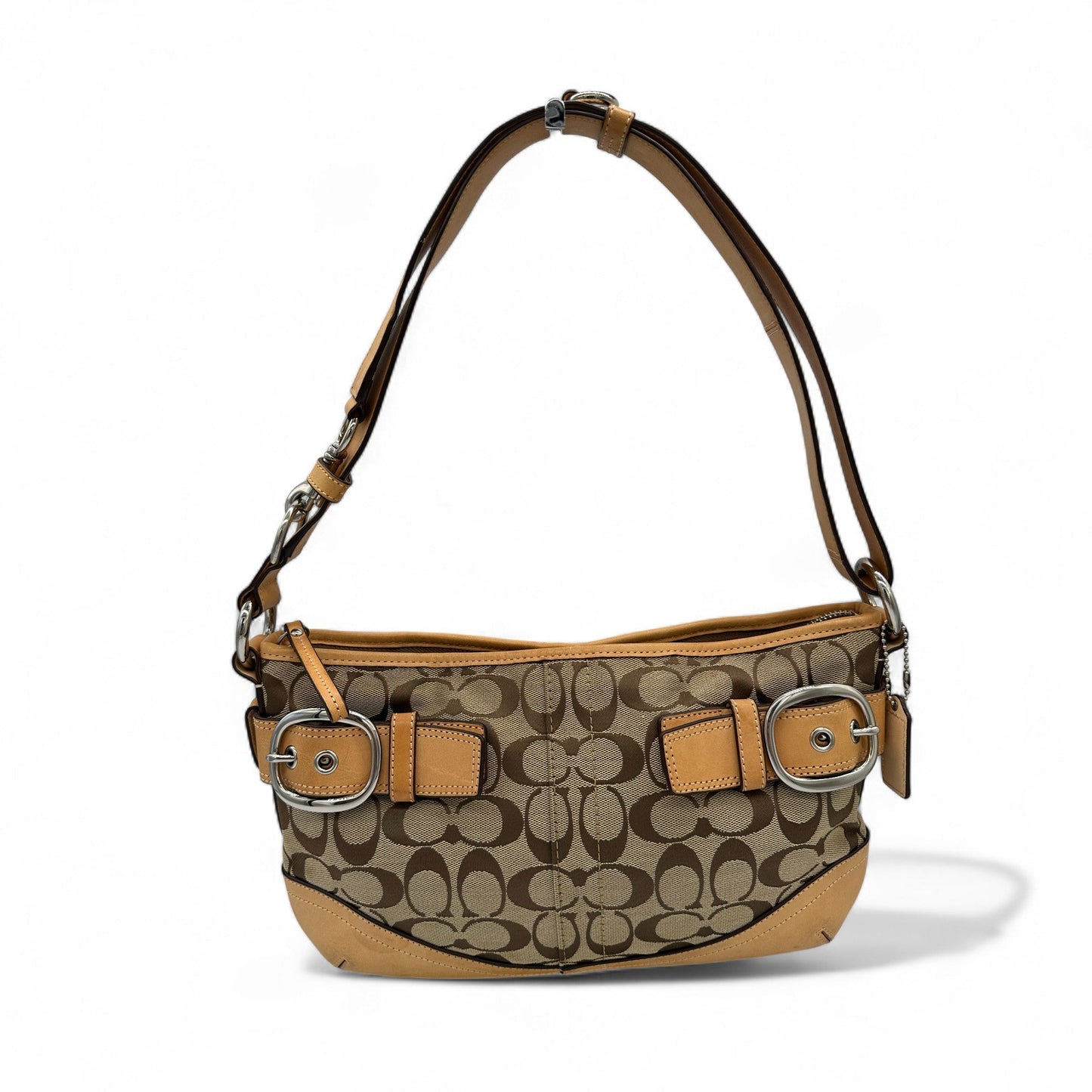 Vintage Coach F19683 Double Buckle Shoulder Bag - Thanks it's Vintage