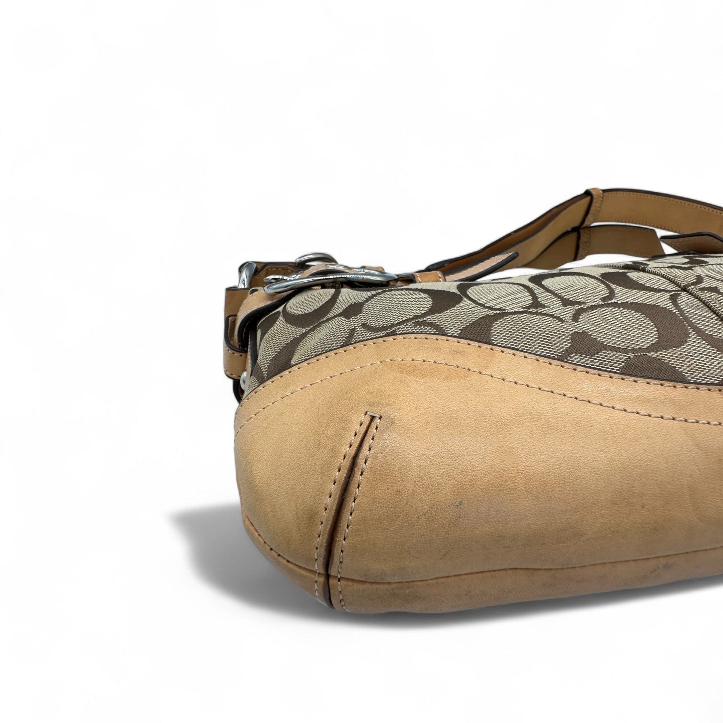 Vintage Coach F19683 Double Buckle Shoulder Bag - Thanks it's Vintage