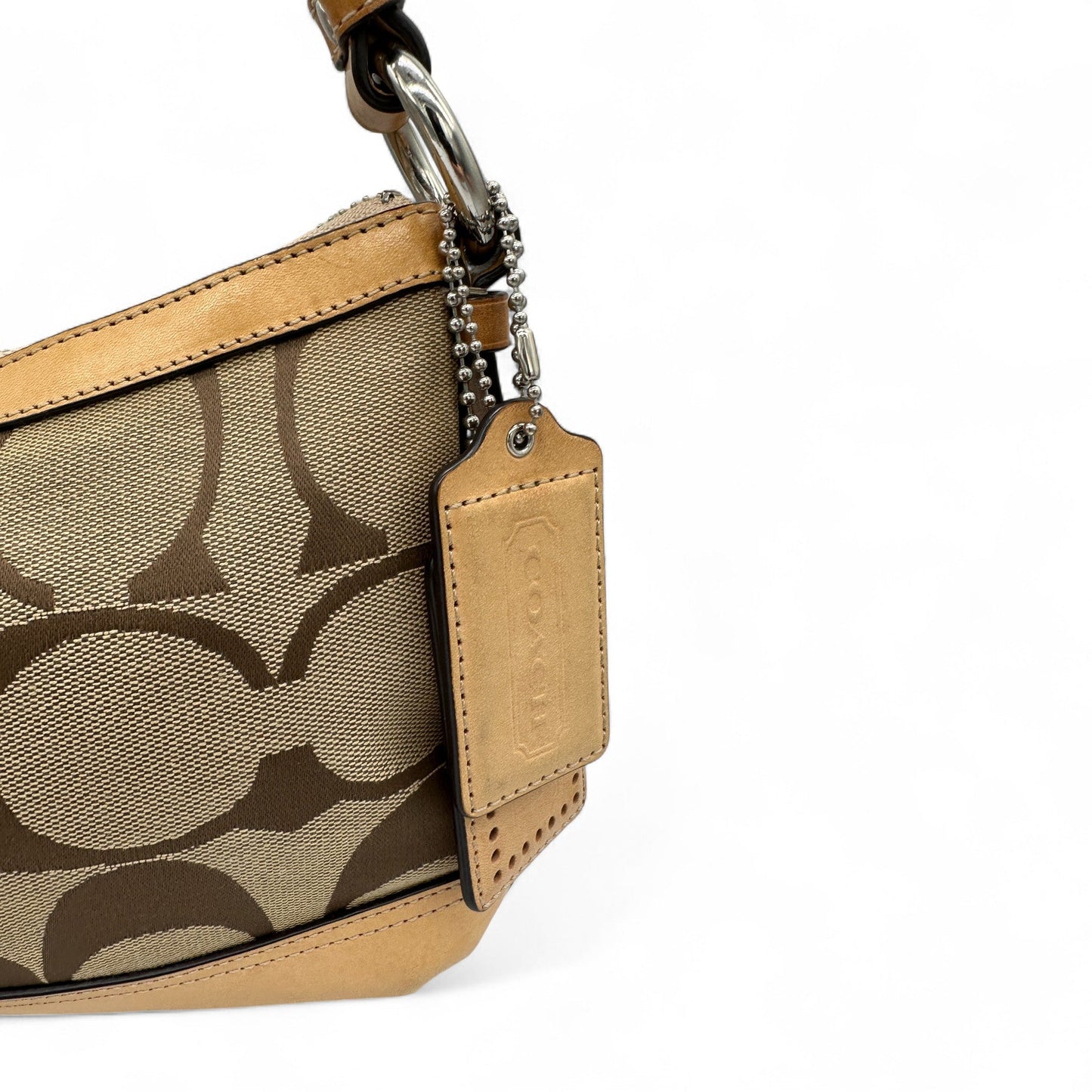 Vintage Coach F19731 Brown Monogram Shoulder Bag - Thanks it's Vintage