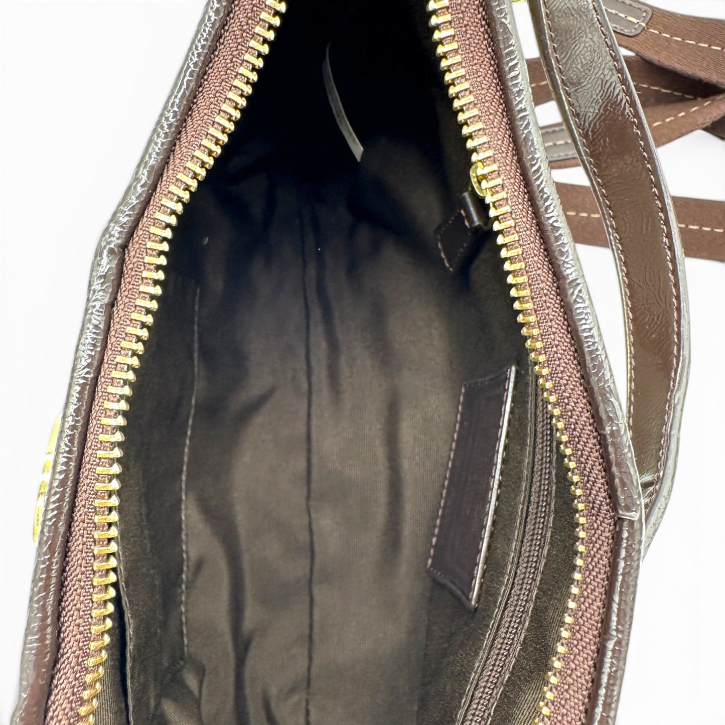 Vintage Coach F23544 Brown Trim Monogram Shoulder Bag - Thanks it's Vintage