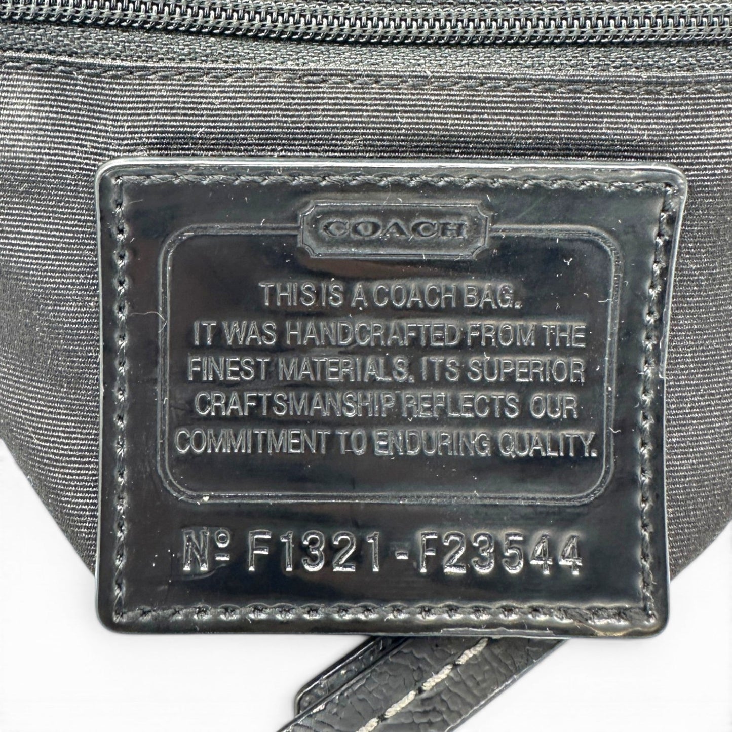 Vintage Coach F23544 Monogram Shoulder Bag - Thanks it's Vintage