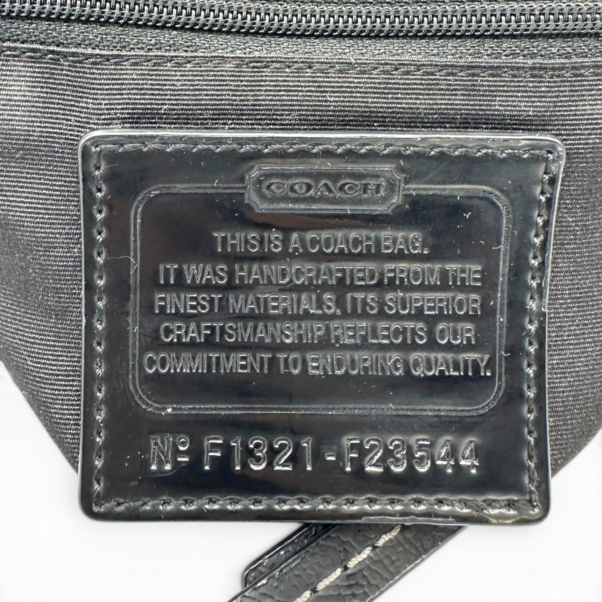 Vintage Coach F23544 Monogram Shoulder Bag - Thanks it's Vintage