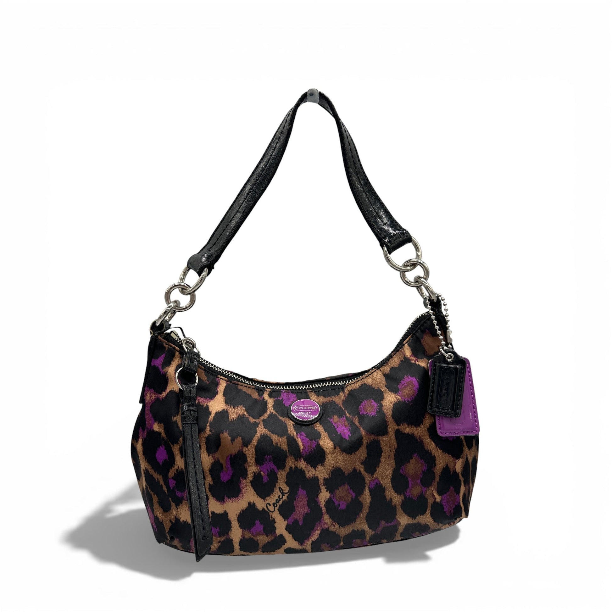 Vintage Coach F26032 Leopard Print Shoulder Bag - Thanks it's Vintage