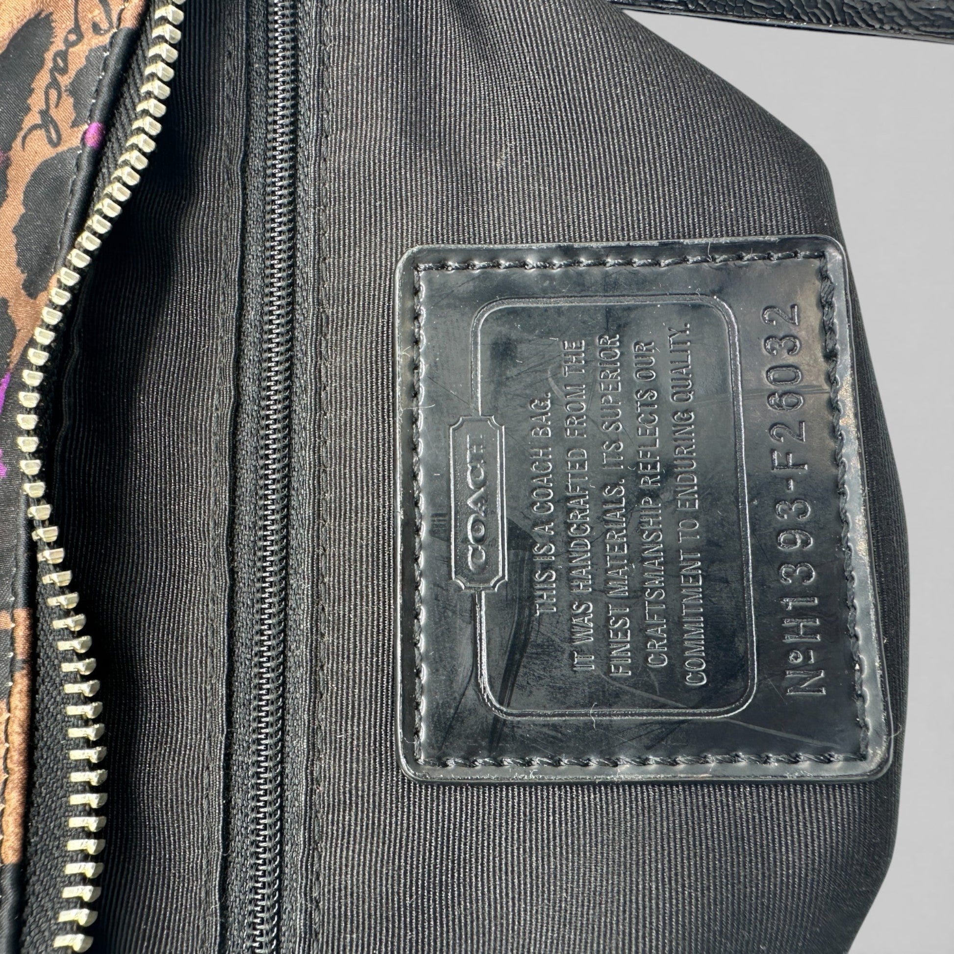 Vintage Coach F26032 Leopard Print Shoulder Bag - Thanks it's Vintage