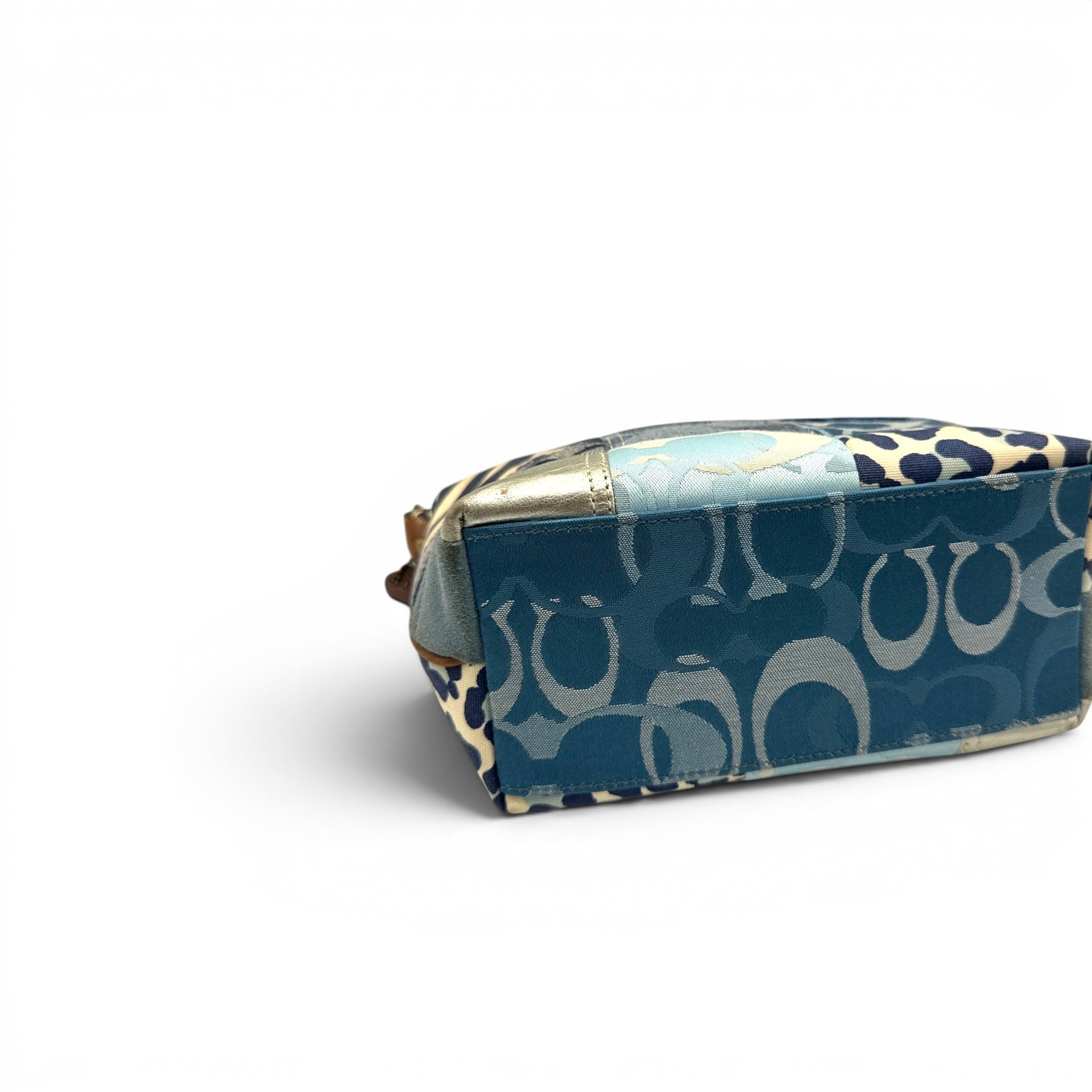 Vintage Coach F40530 Patchwork Denim Shoulder Bag – Thanks it's