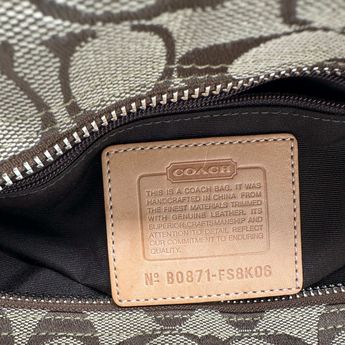 Vintage Coach FS8K06 Hampton Clip Handbag - Thanks it's Vintage