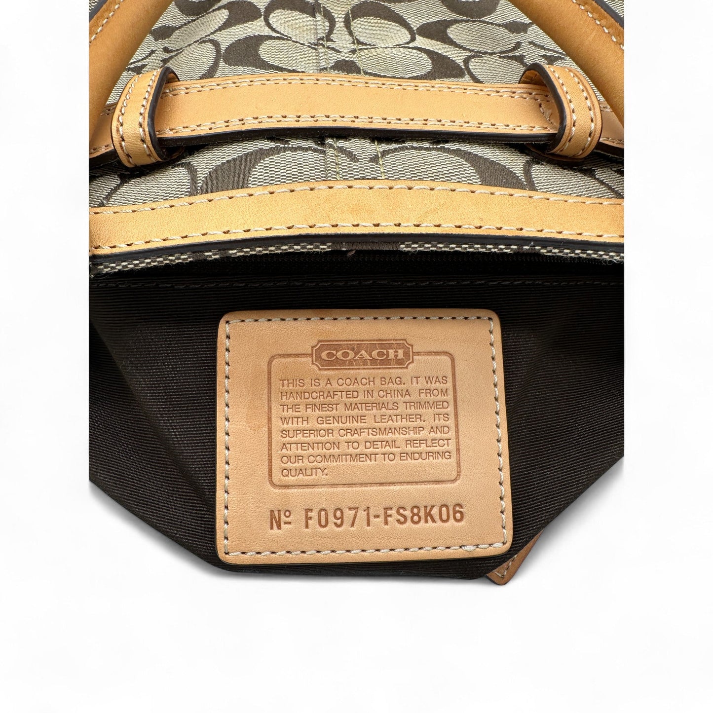 Vintage Coach FS8K06 Hampton Clip Handbag - Thanks it's Vintage