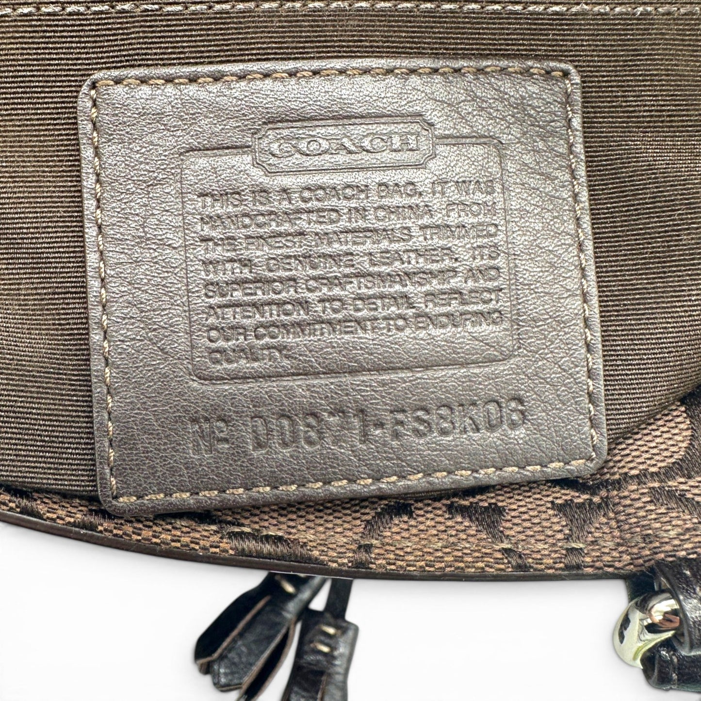 Vintage Coach FS8K06 Hampton Clip Handbag - Thanks it's Vintage