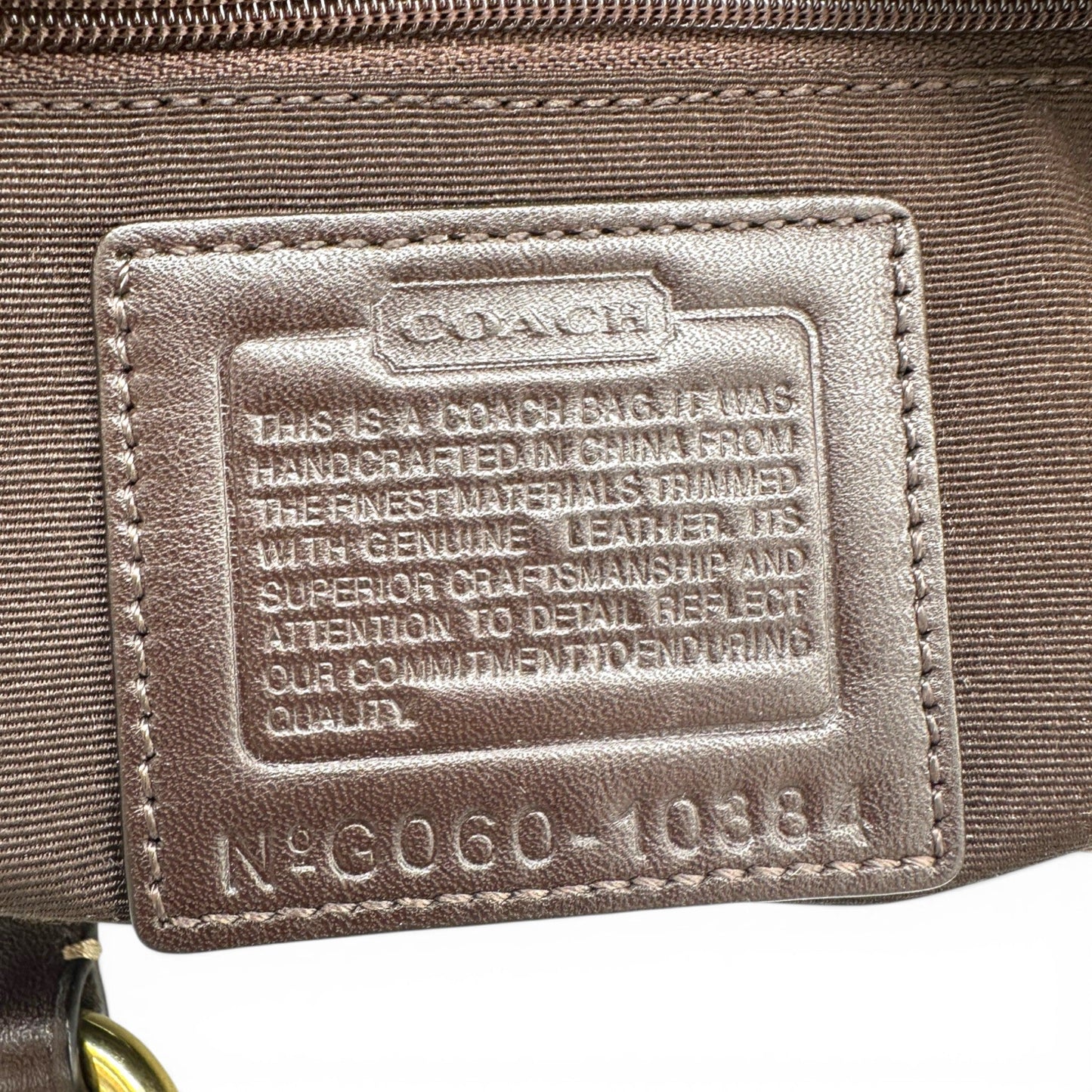 Vintage Coach Gallery 10384 Tote Handbag - Thanks it's Vintage