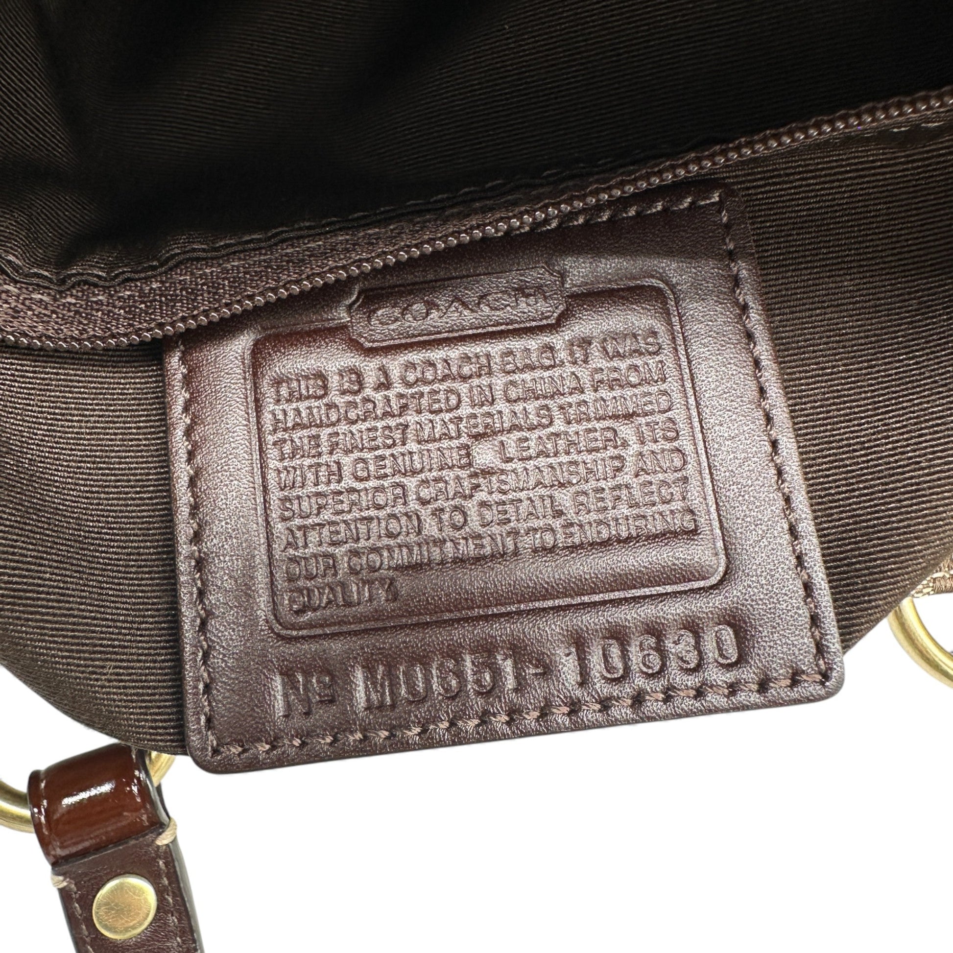 Vintage Coach Gallery 10630 Tote Handbag - Thanks it's Vintage