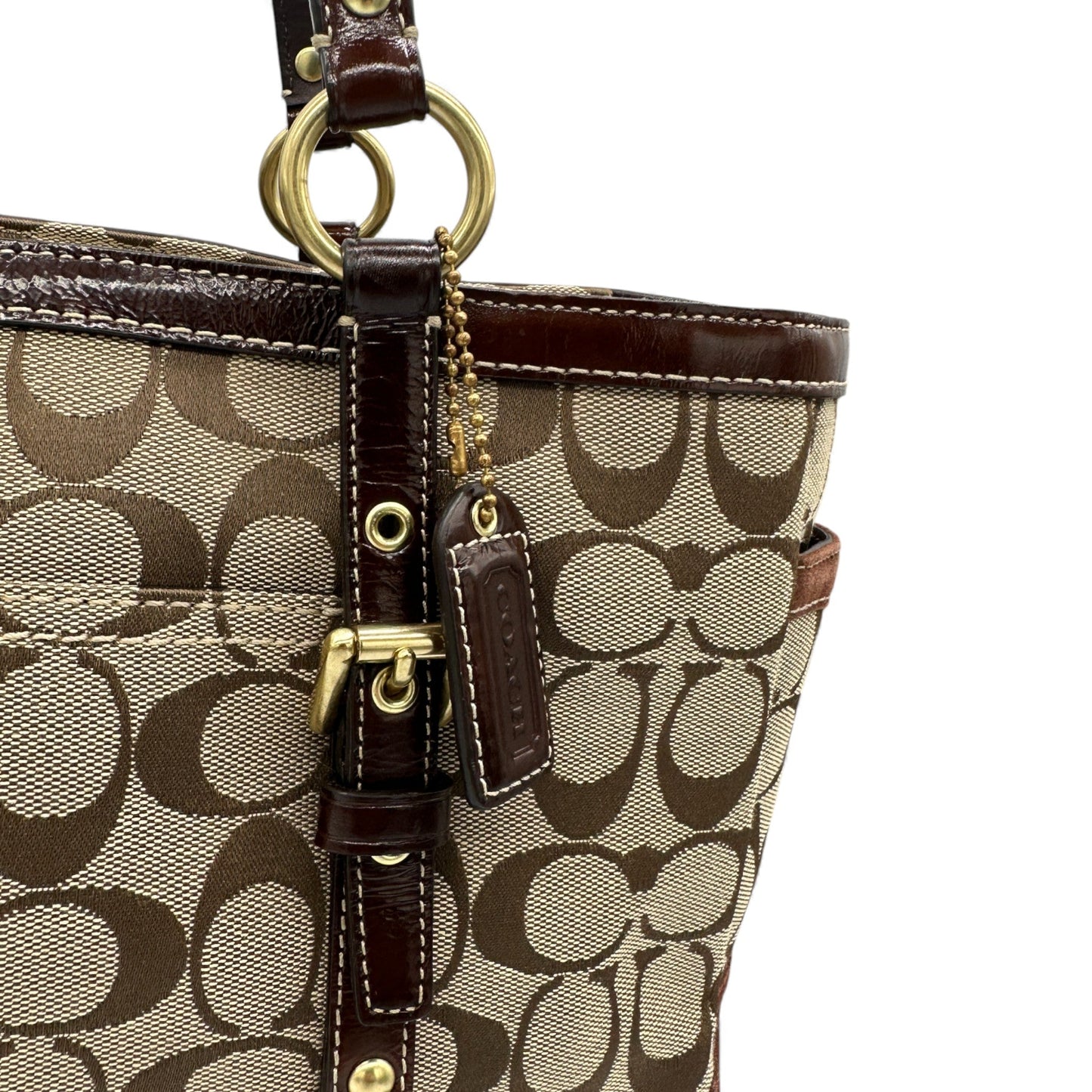 Vintage Coach Gallery 10630 Tote Handbag - Thanks it's Vintage