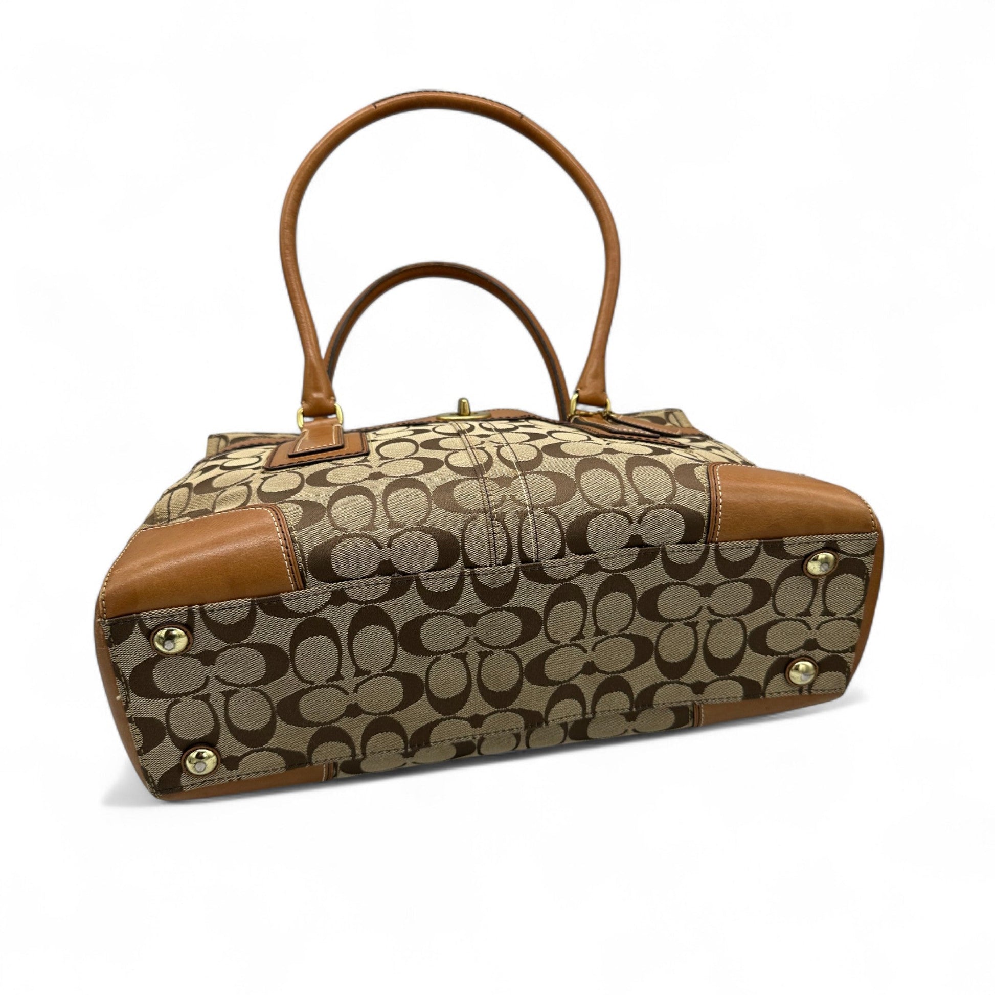 Vintage Coach Hampton Carryall 11063 Turnlock Handbag - Thanks it's Vintage