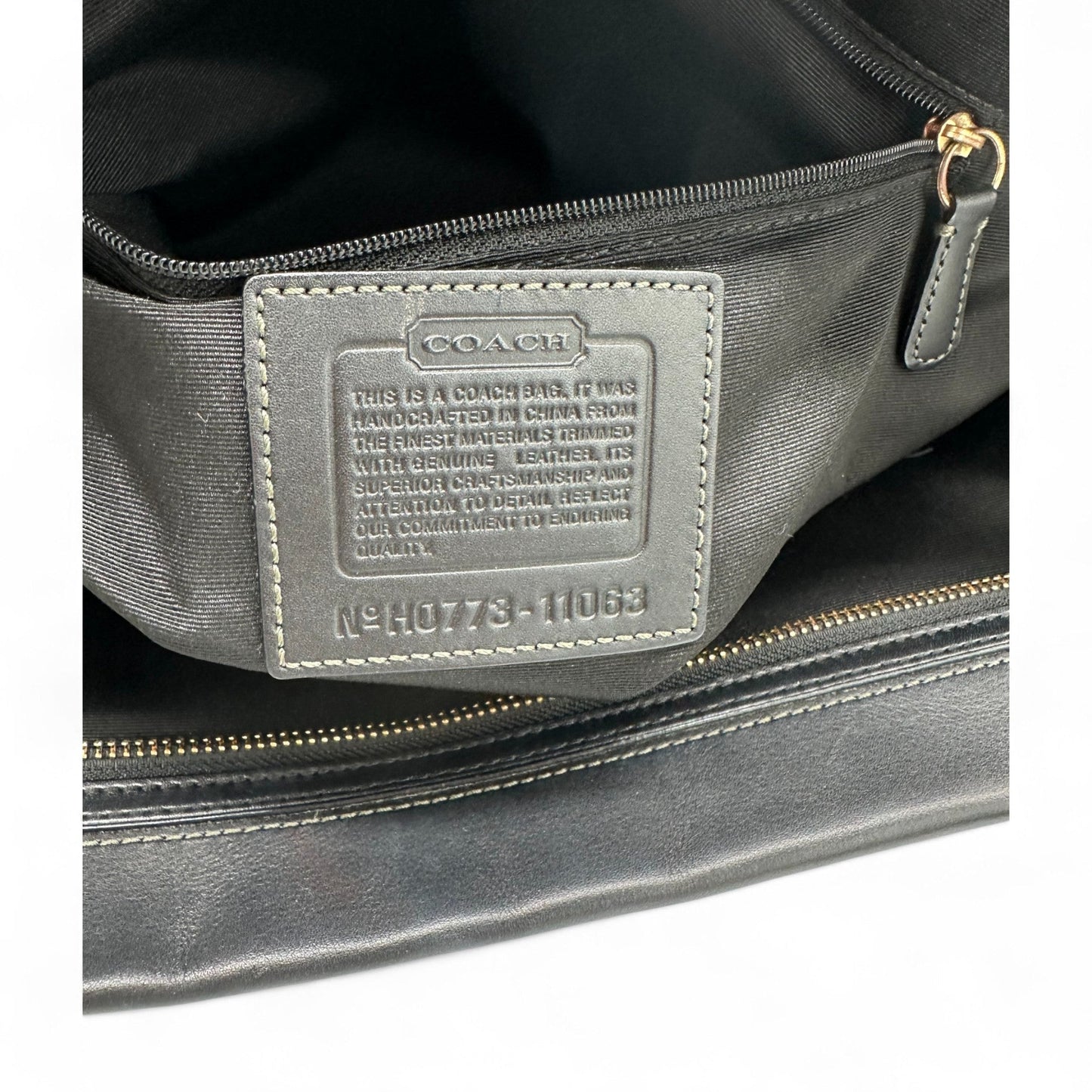 Vintage Coach Hampton Carryall 11063 Turnlock Handbag - Thanks it's Vintage