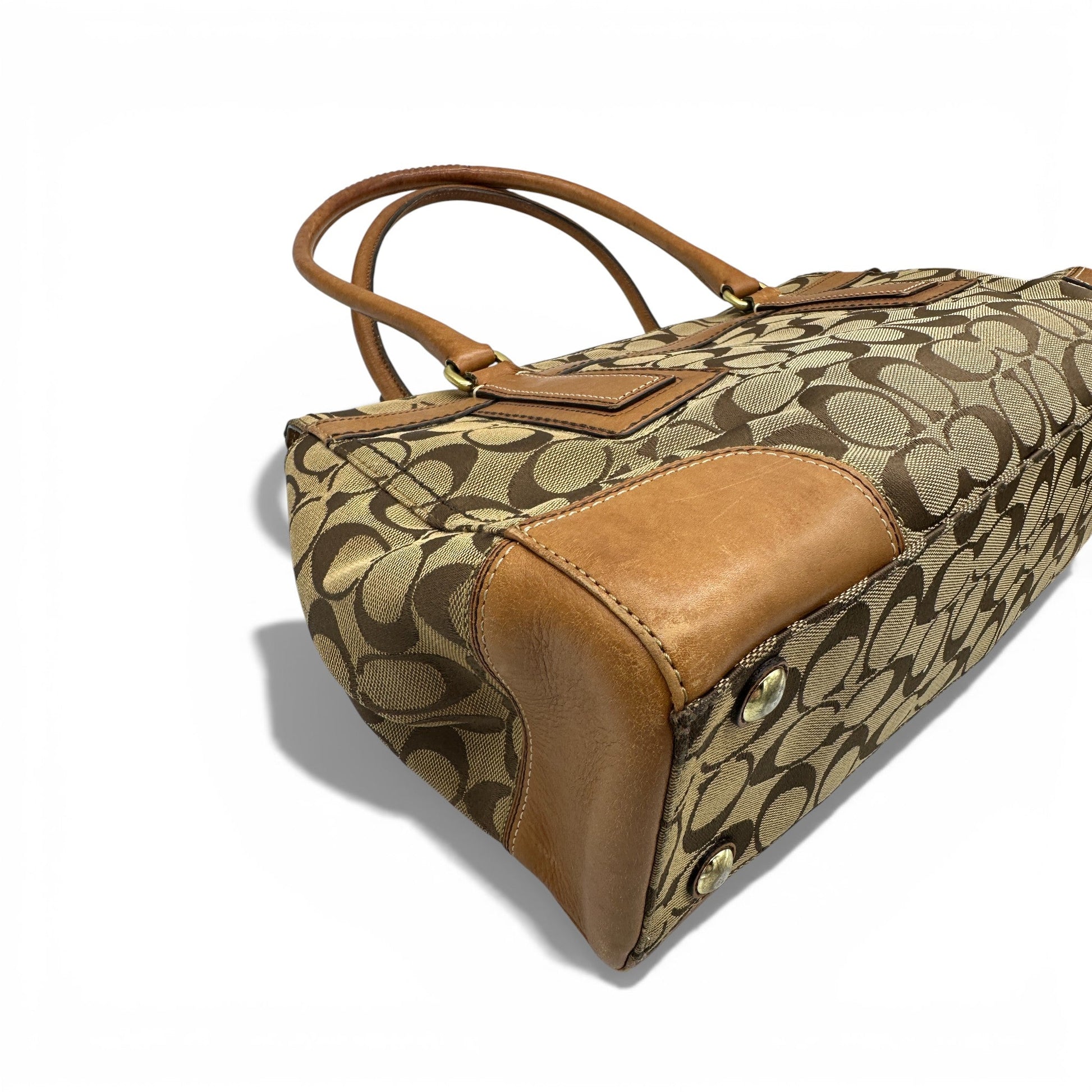 Vintage Coach Hampton Carryall 11063 Turnlock Handbag - Thanks it's Vintage