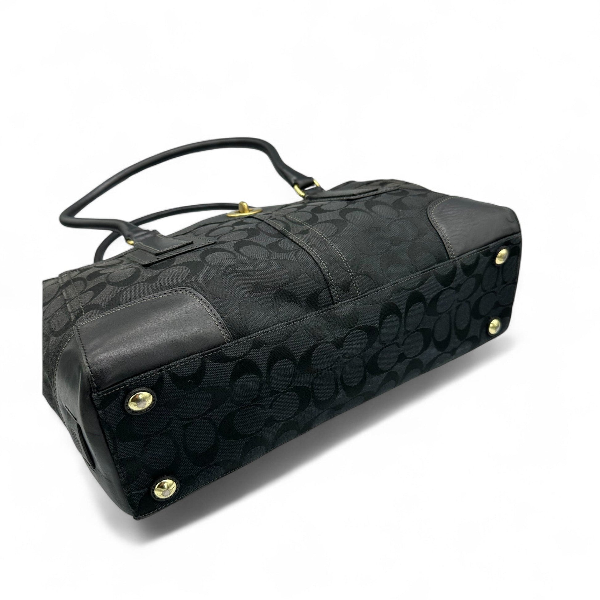 Vintage Coach Hampton Carryall 11063 Turnlock Handbag - Thanks it's Vintage