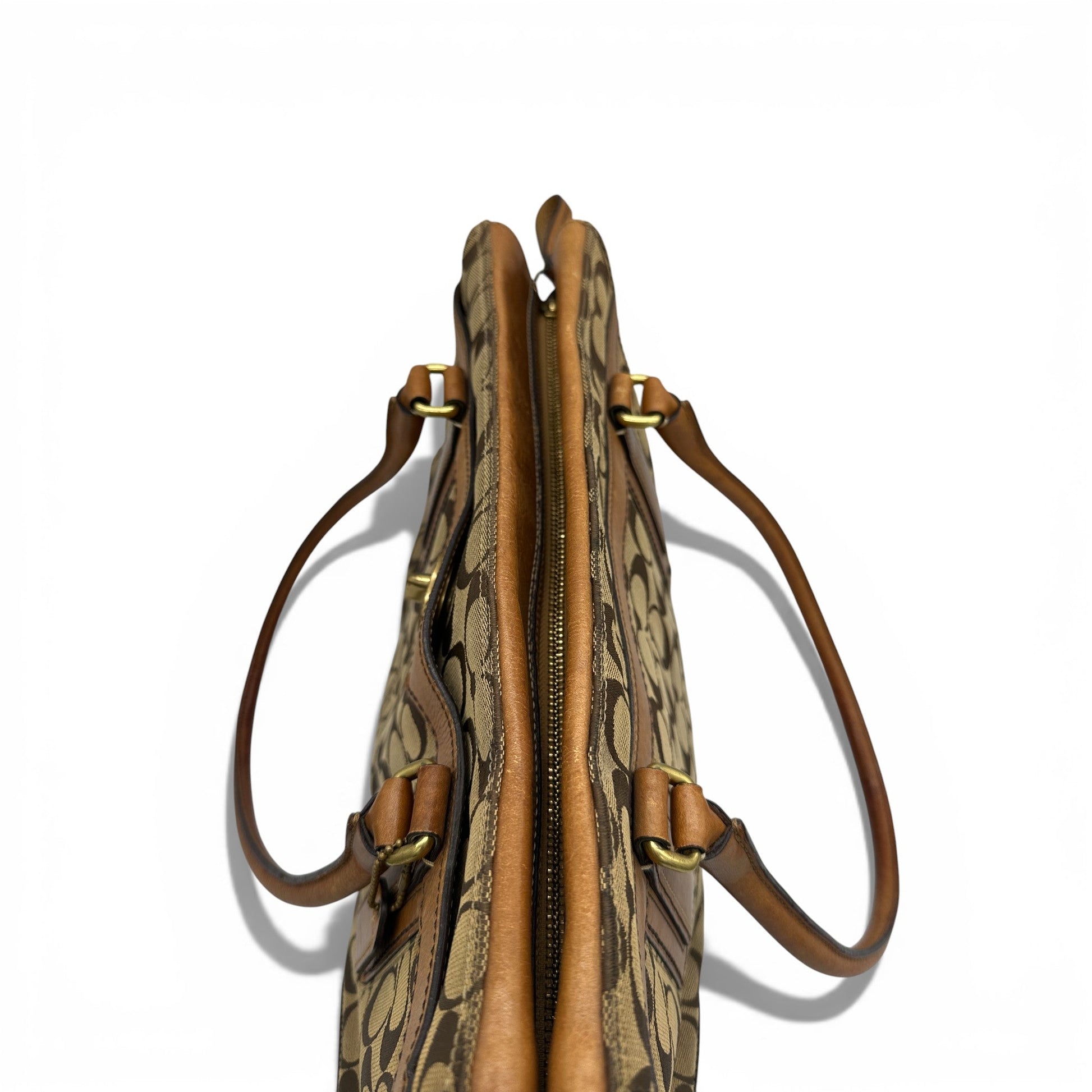 Vintage Coach Hampton Carryall 11063 Turnlock Handbag - Thanks it's Vintage