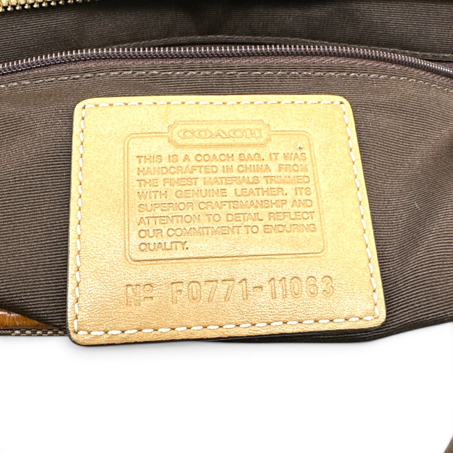 Vintage Coach Hampton Carryall 11063 Turnlock Handbag - Thanks it's Vintage