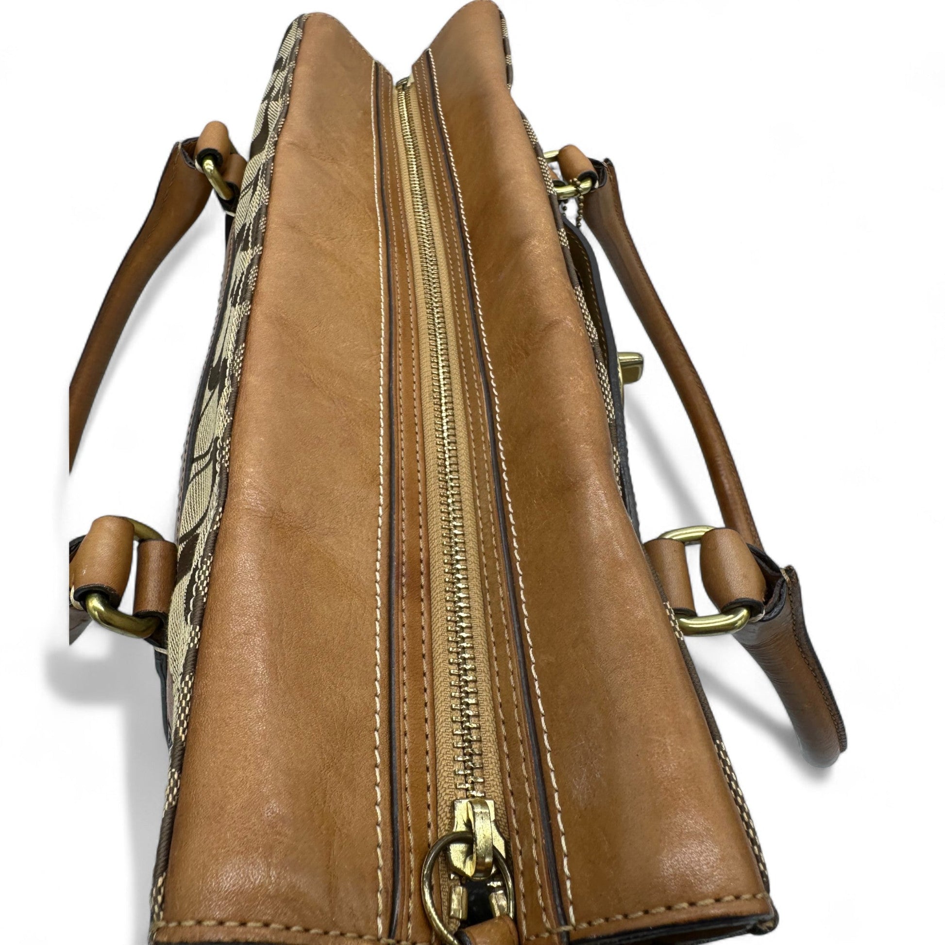 Vintage Coach Hampton Carryall 11063 Turnlock Handbag - Thanks it's Vintage