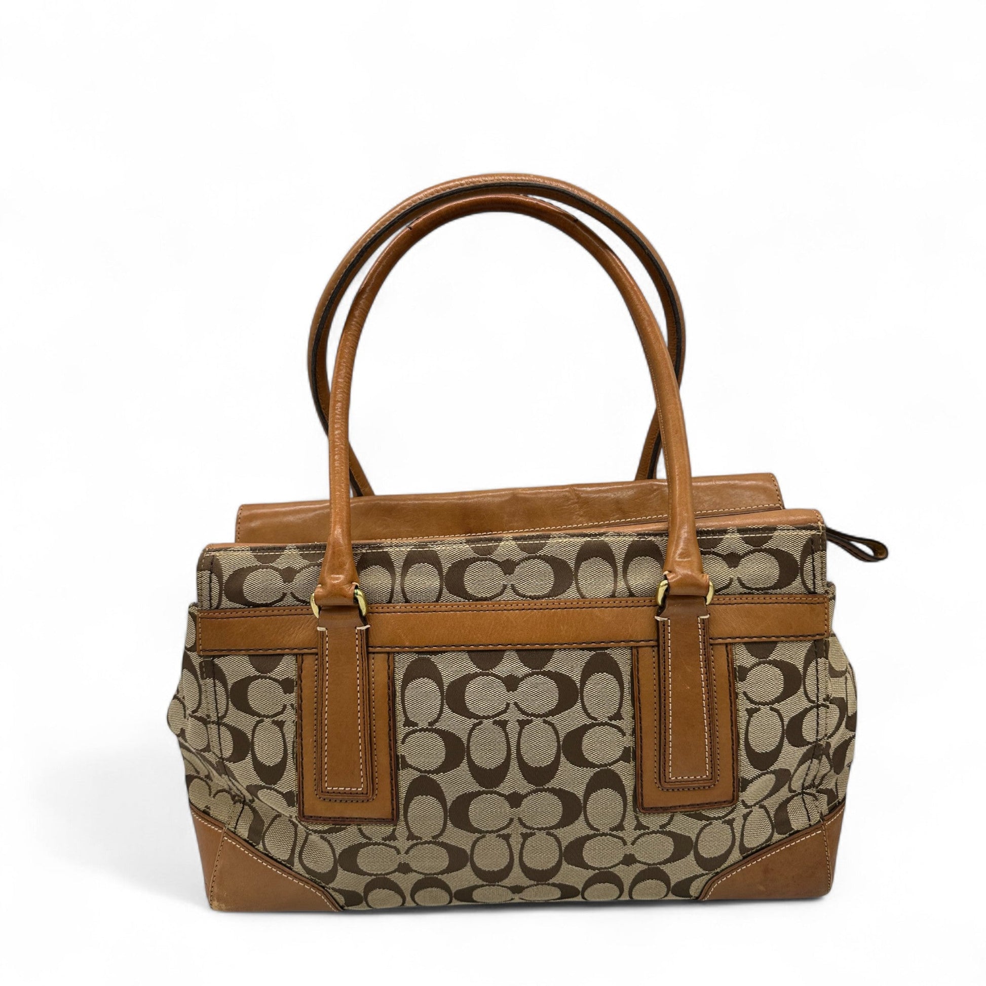 Vintage Coach Hampton Carryall 11063 Turnlock Handbag - Thanks it's Vintage