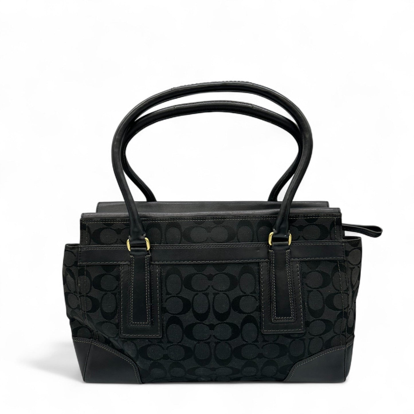 Vintage Coach Hampton Carryall 11063 Turnlock Handbag - Thanks it's Vintage